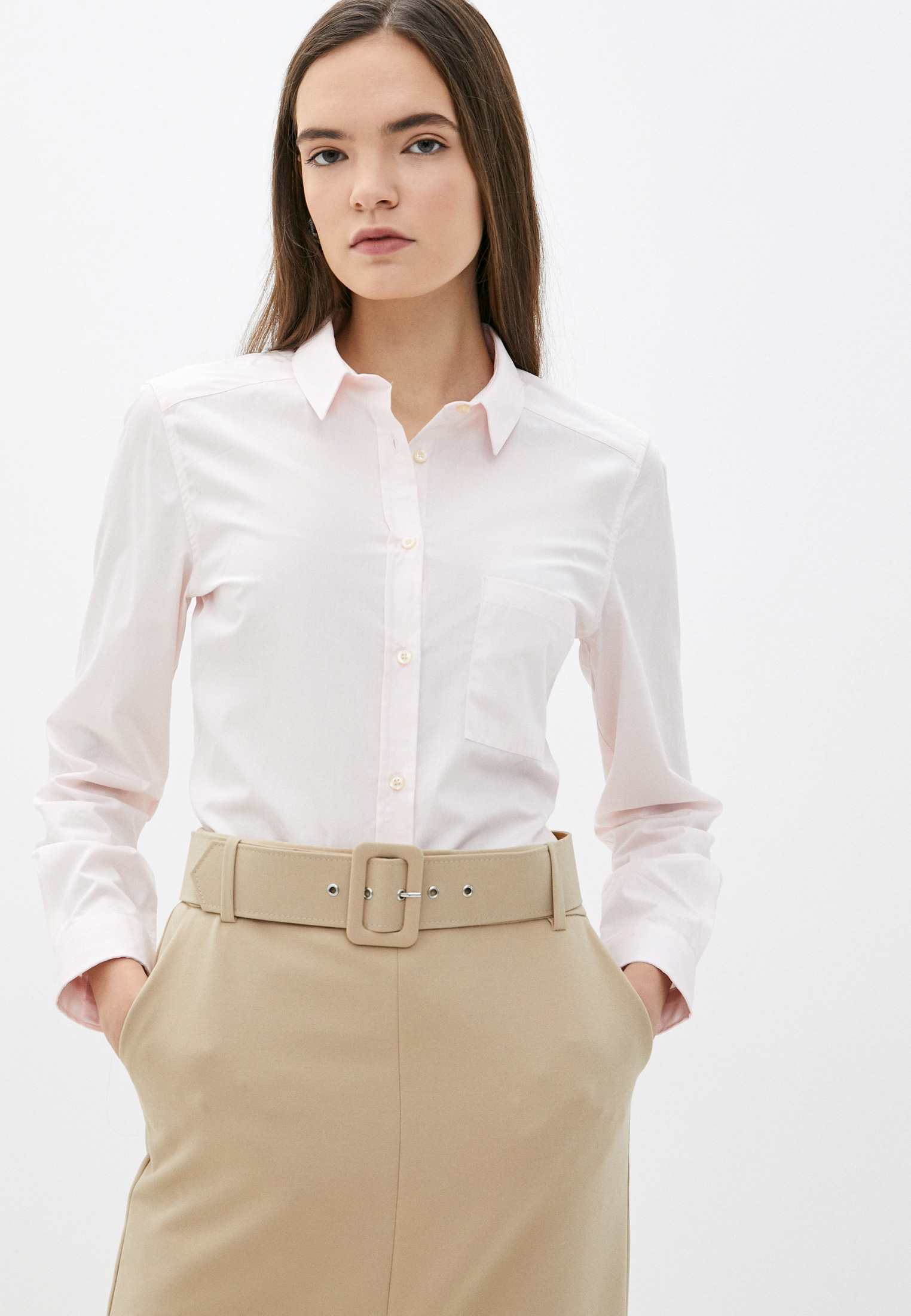 Женские рубашки с длинным рукавом Basics & More Рубашка Basics & More