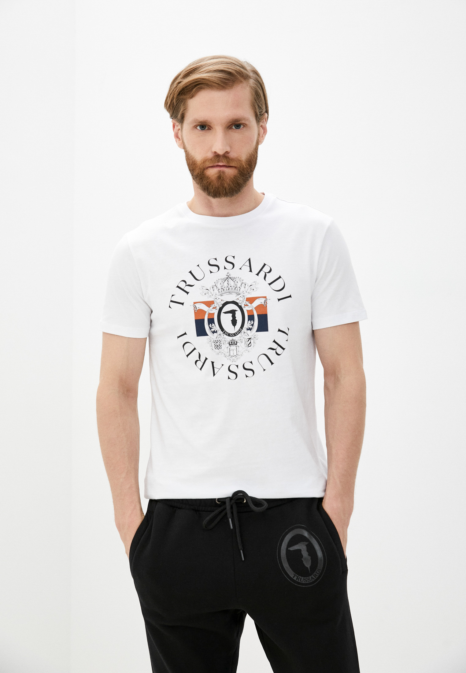 Мужская футболка Trussardi (Труссарди) 52T00534-1T003076: изображение 1