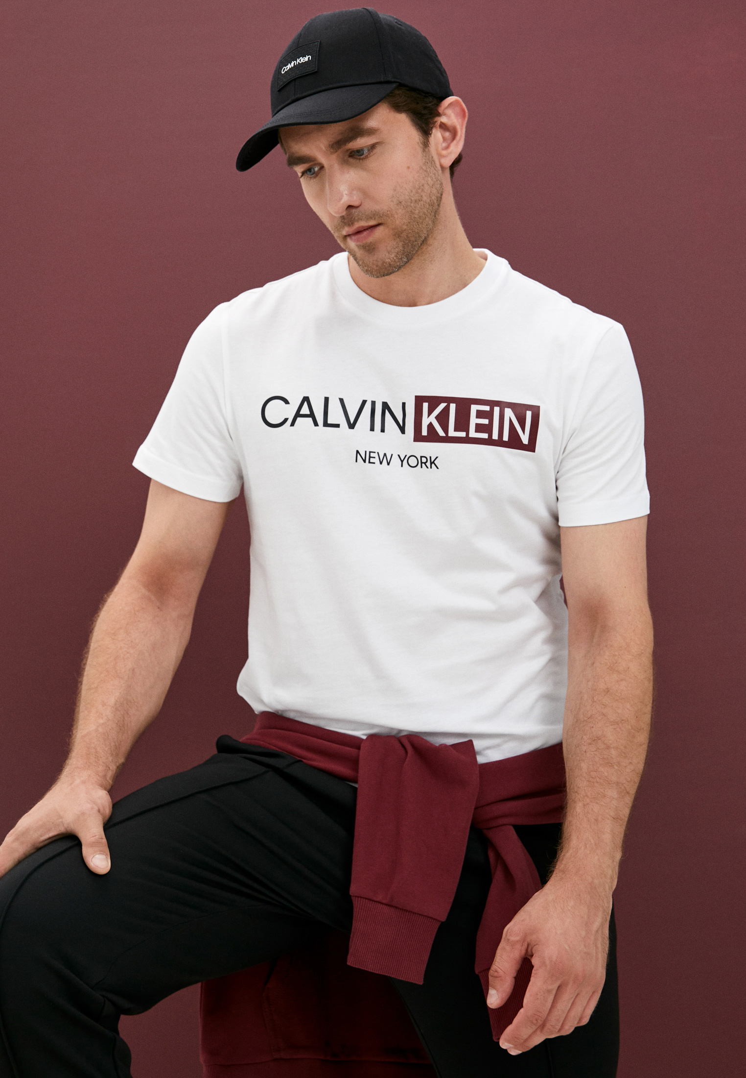 Мужская футболка Calvin Klein (Кельвин Кляйн) K10K107256: изображение 2