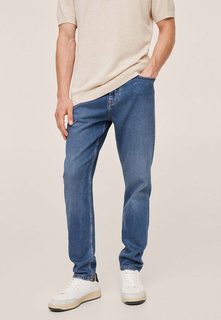 Зауженные джинсы Mango Man 17012511: изображение 1