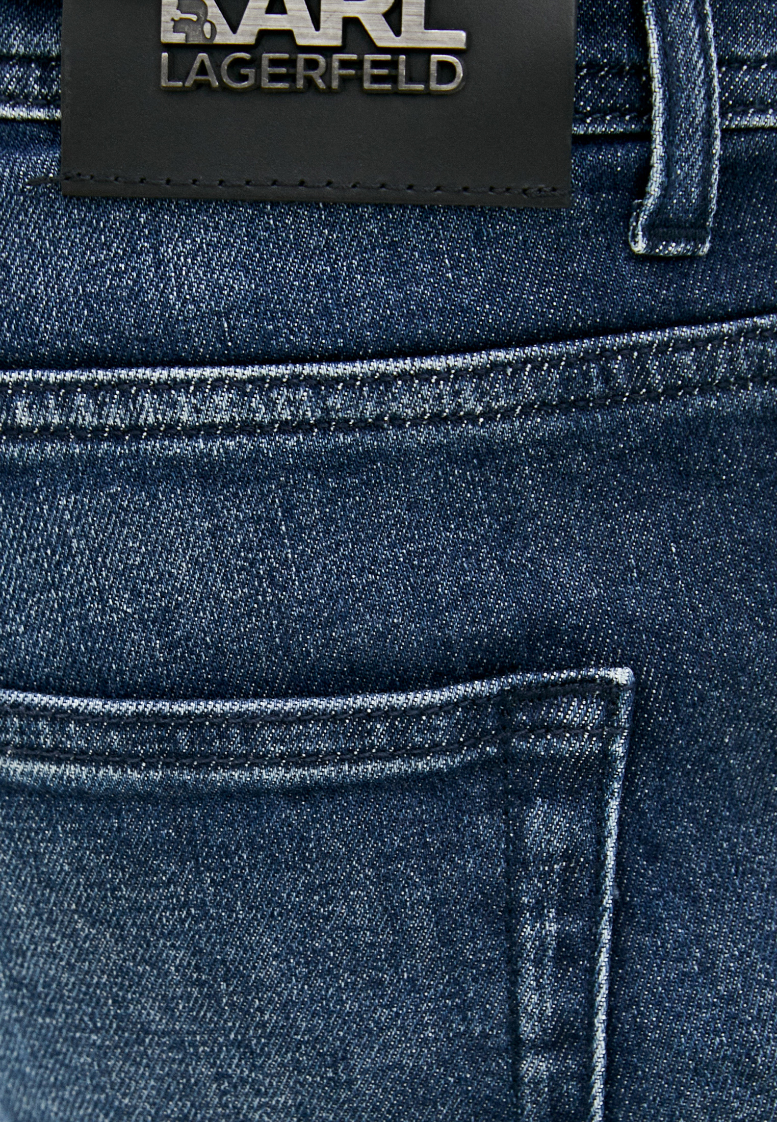 Мужские зауженные джинсы Karl Lagerfeld (Карл Лагерфельд) 500899-265840: изображение 5
