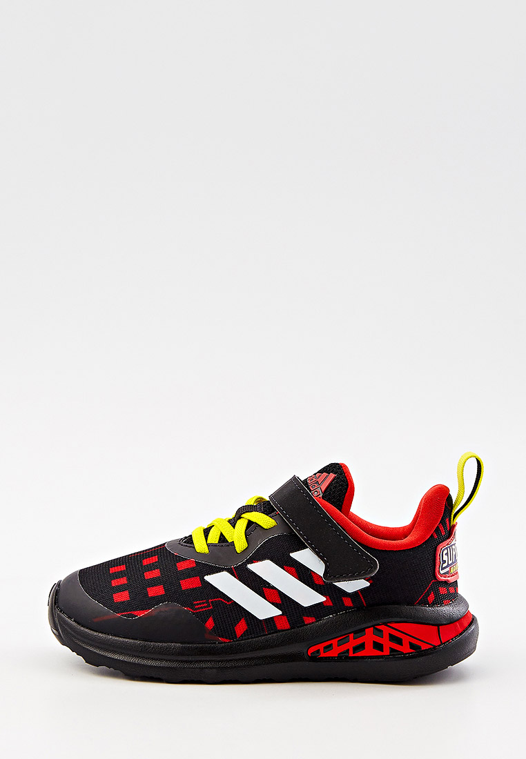Footwear adidas - FortaRun Superhero I H68114 Core Black/Cloud White/Vivid  Red - Velcro - Low shoes - Boy - Kids' shoes | efootwear.eu