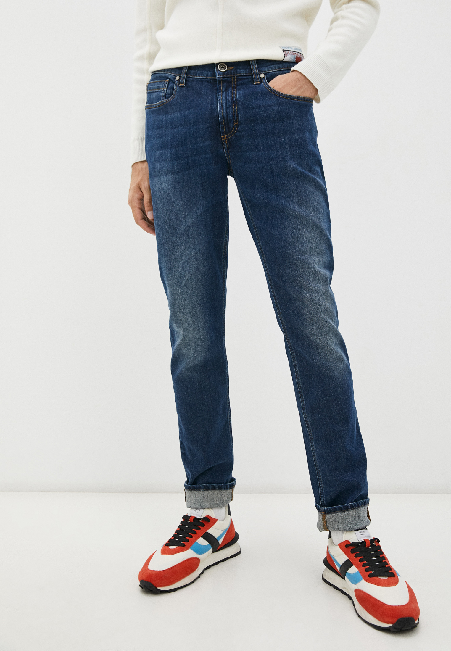 Мужские прямые джинсы Bikkembergs (Биккембергс) C Q 002 80 S 2932: изображение 1