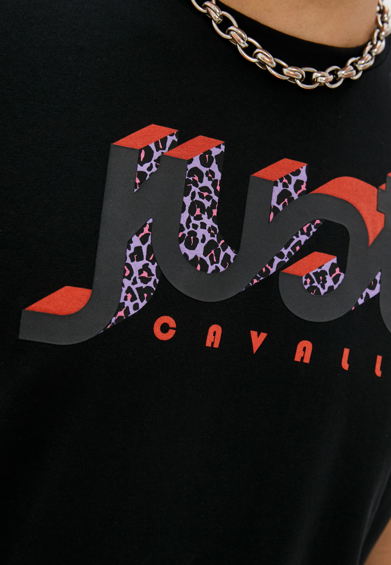 Мужская футболка Just Cavalli (Джаст Кавалли) S01GC0687N20663: изображение 5