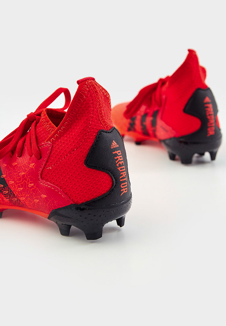 Обувь для мальчиков для мальчиков Adidas (Адидас) FY6282 внешний материал  искусственная кожа, текстиль; цвет красный купить за 2840 руб.