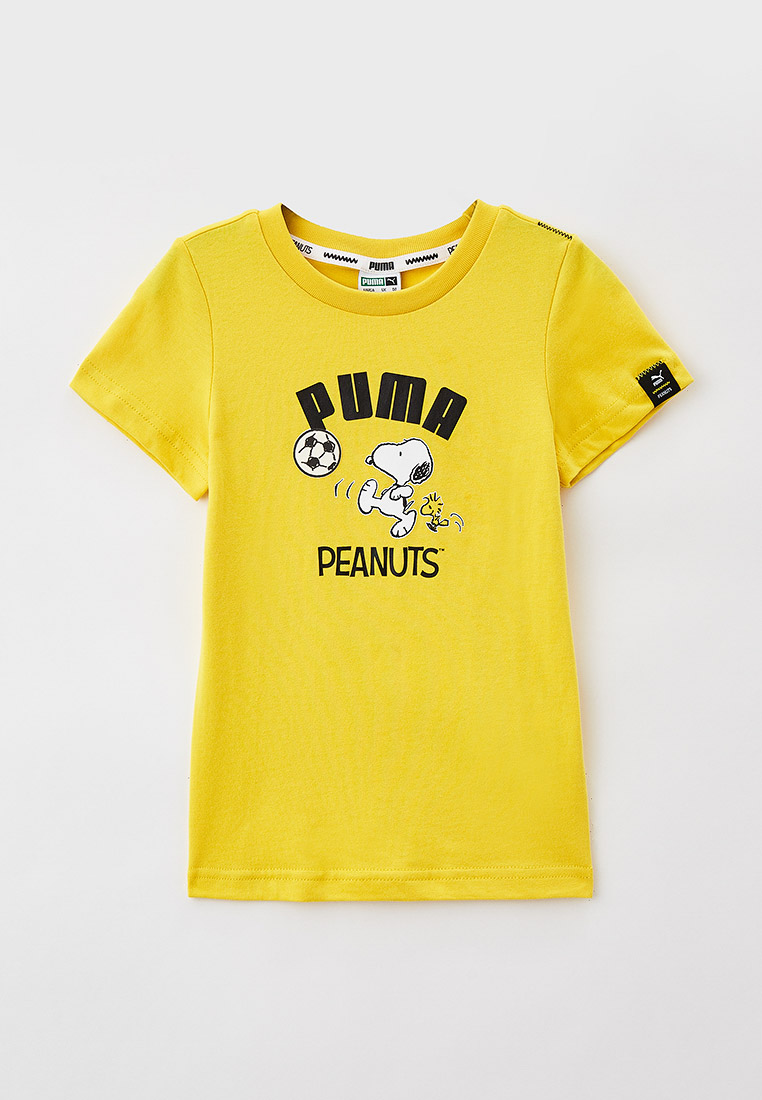 puma t shirt yellow colour