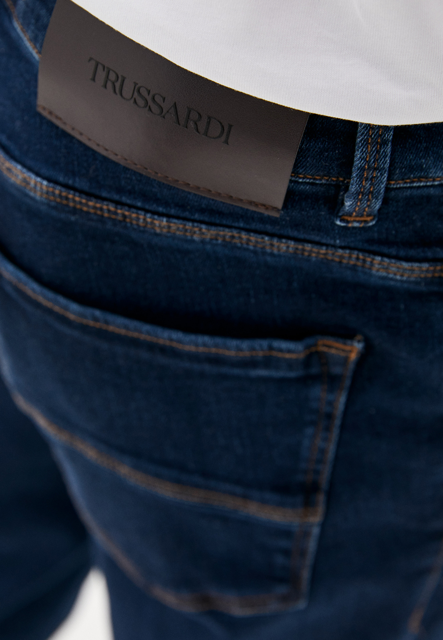 Мужские прямые джинсы Trussardi (Труссарди) 52J00000-1Y000187: изображение 10