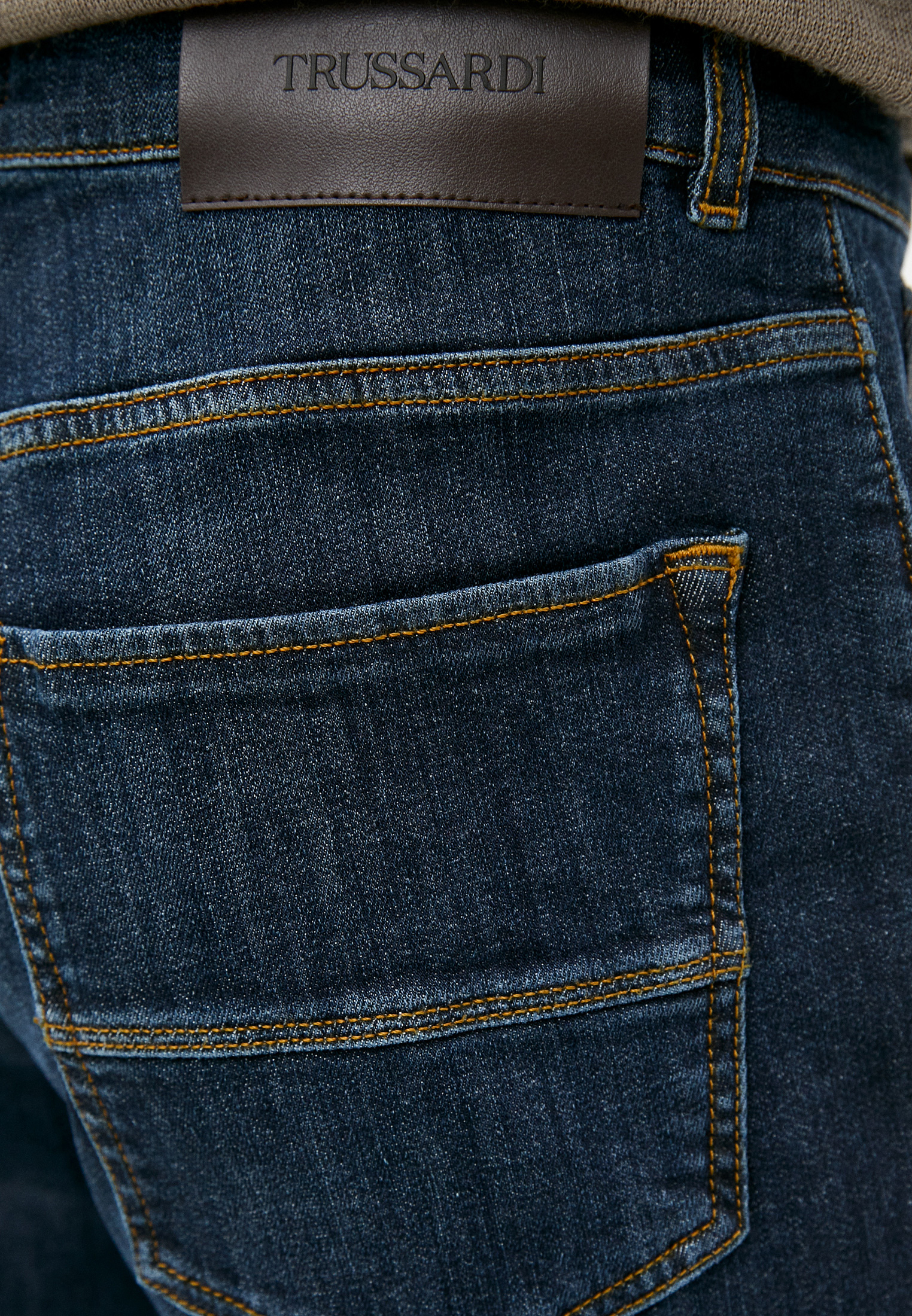 Мужские прямые джинсы Trussardi (Труссарди) 52J00001-1Y000190: изображение 5