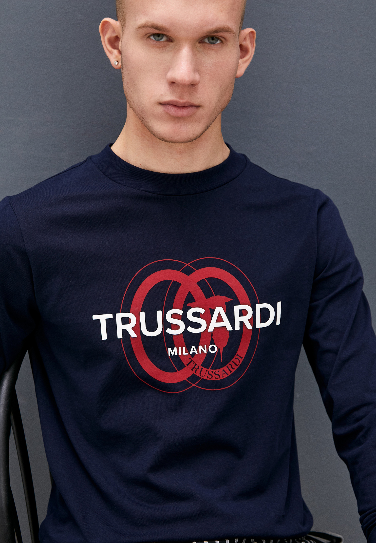 Футболка с длинным рукавом Trussardi (Труссарди) 52T00540-1T005461: изображение 2