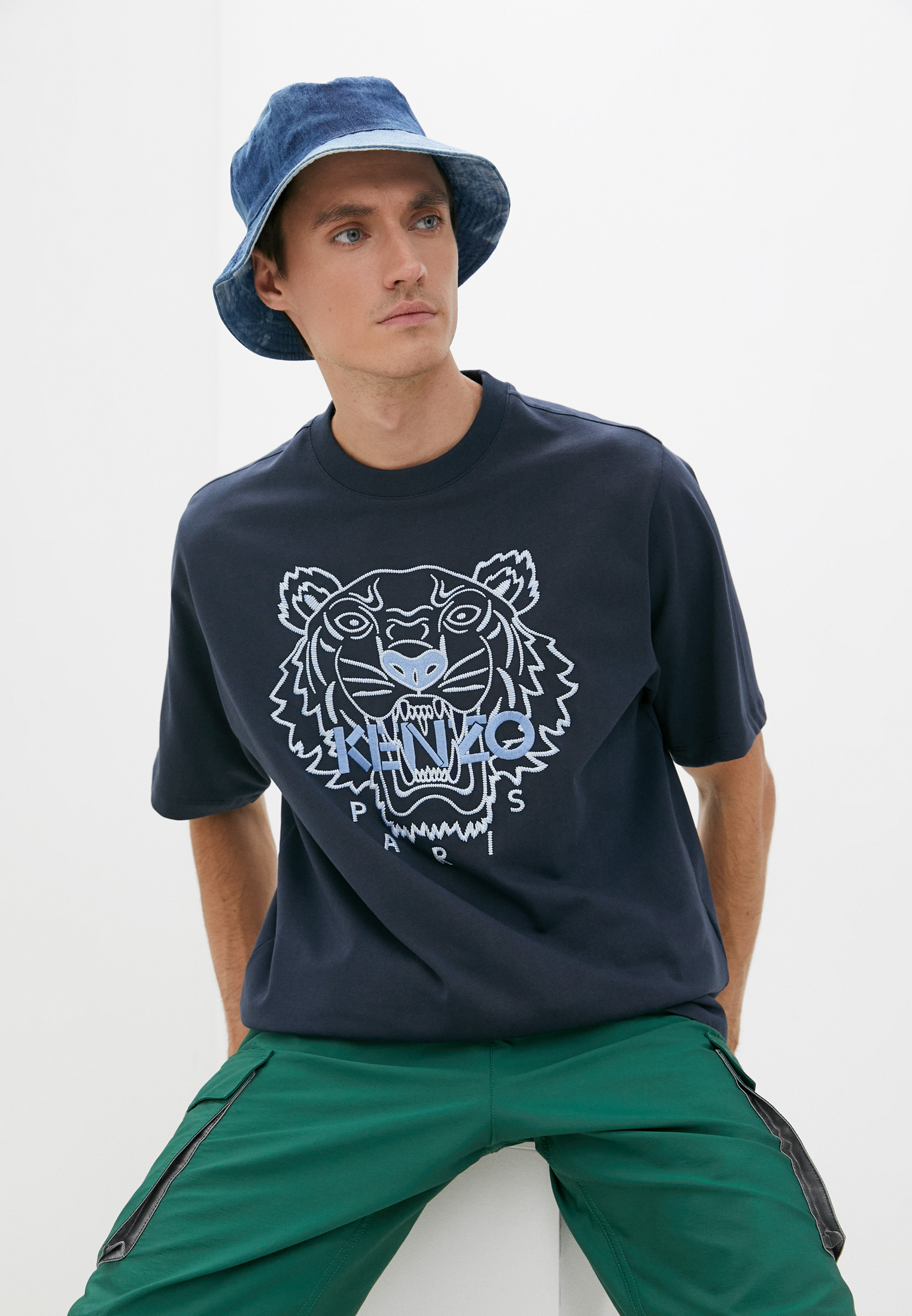 Мужская футболка Kenzo (Кензо) FB65TS0894YF: изображение 1