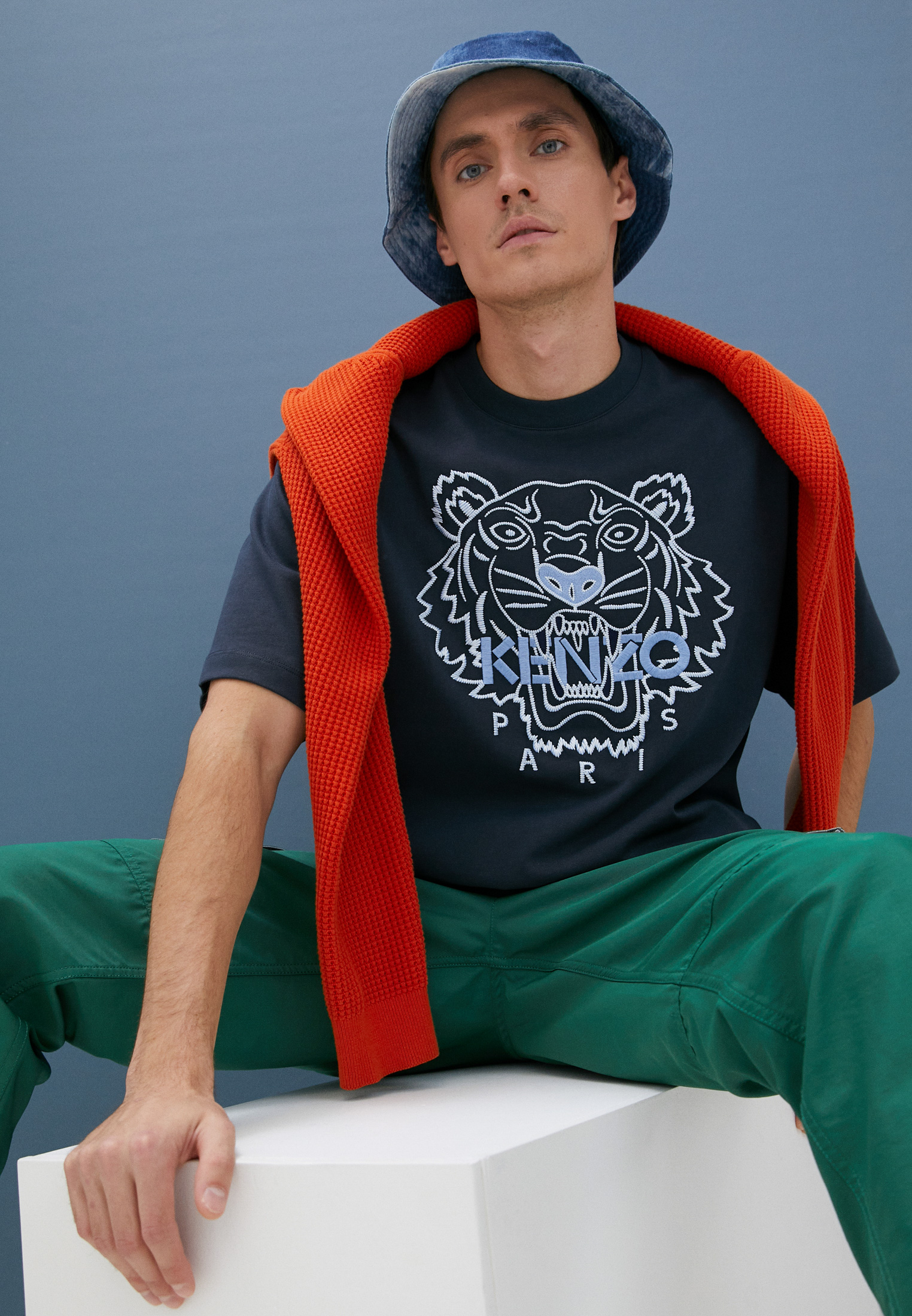 Мужская футболка Kenzo (Кензо) FB65TS0894YF: изображение 2