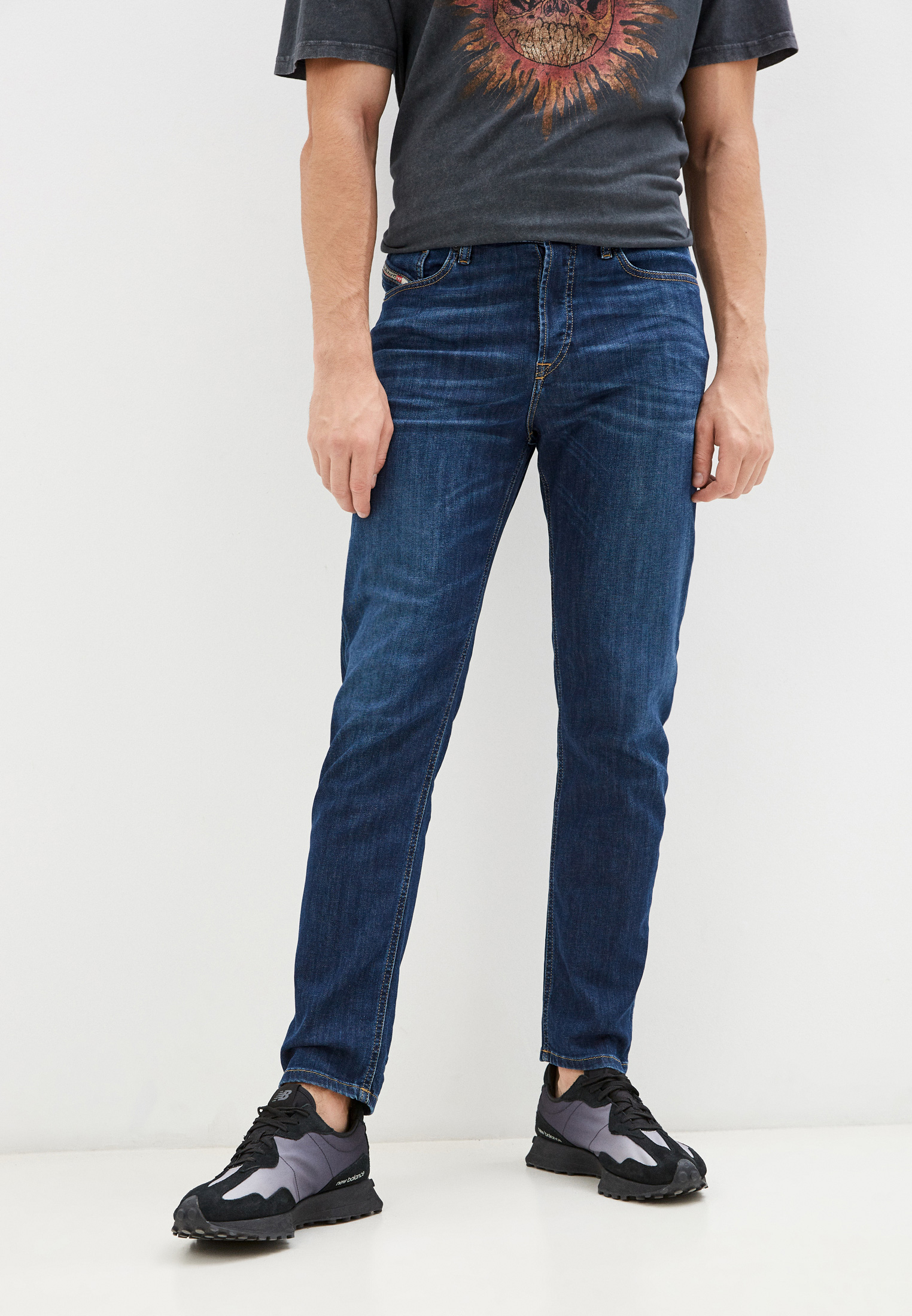 Мужские прямые джинсы Diesel (Дизель) A01695009ZU: изображение 1