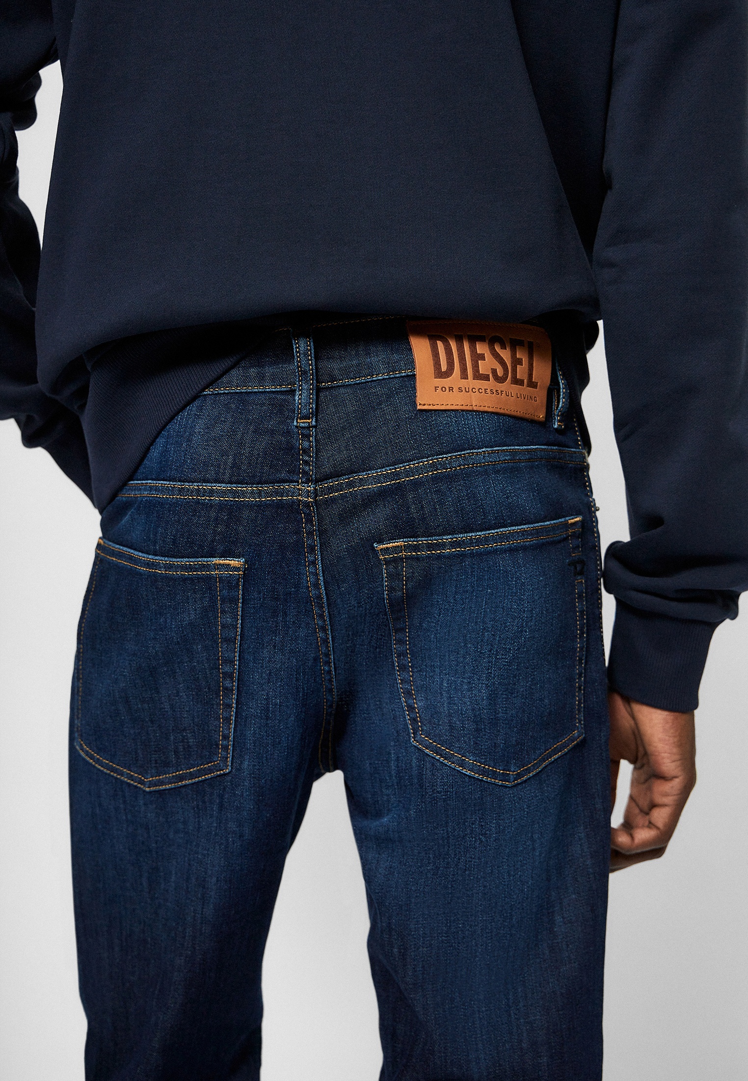 Мужские прямые джинсы Diesel (Дизель) A01695009ZU: изображение 13