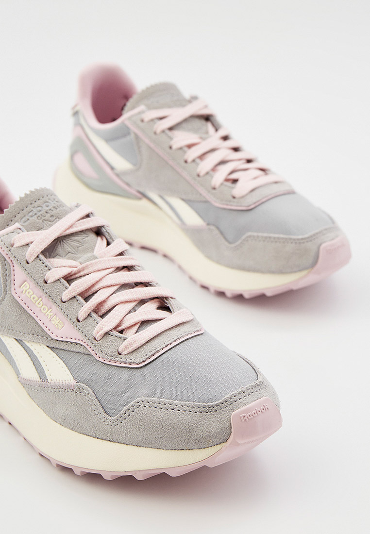 Женские кроссовки Reebok Classic G55284 внешний материал натуральная замша,  текстиль; цвет серый купить за 7699 руб.
