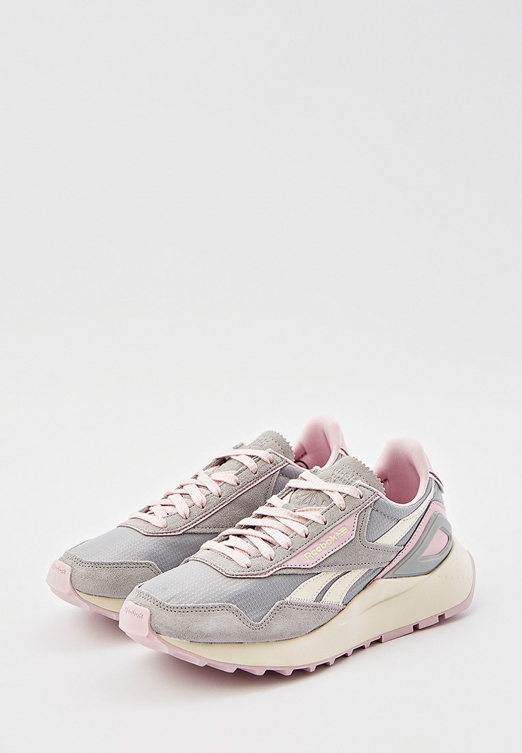 Женские кроссовки Reebok Classic G55284 внешний материал натуральная замша,  текстиль; цвет серый купить за 7699 руб.
