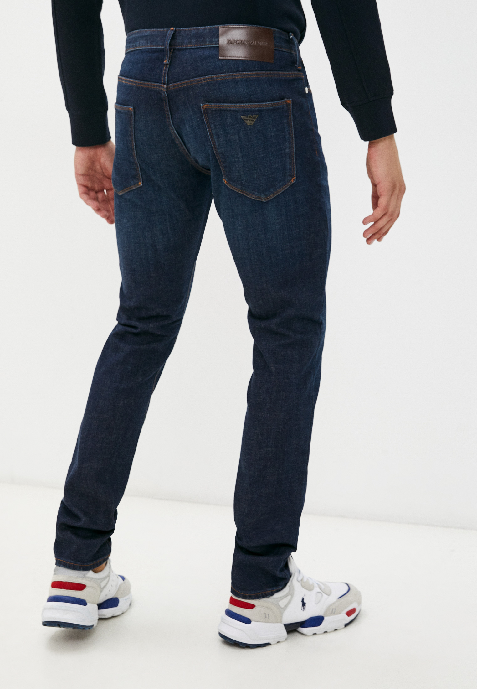 Мужские зауженные джинсы Emporio Armani (Эмпорио Армани) 6K1J06 1DQ2Z: изображение 4