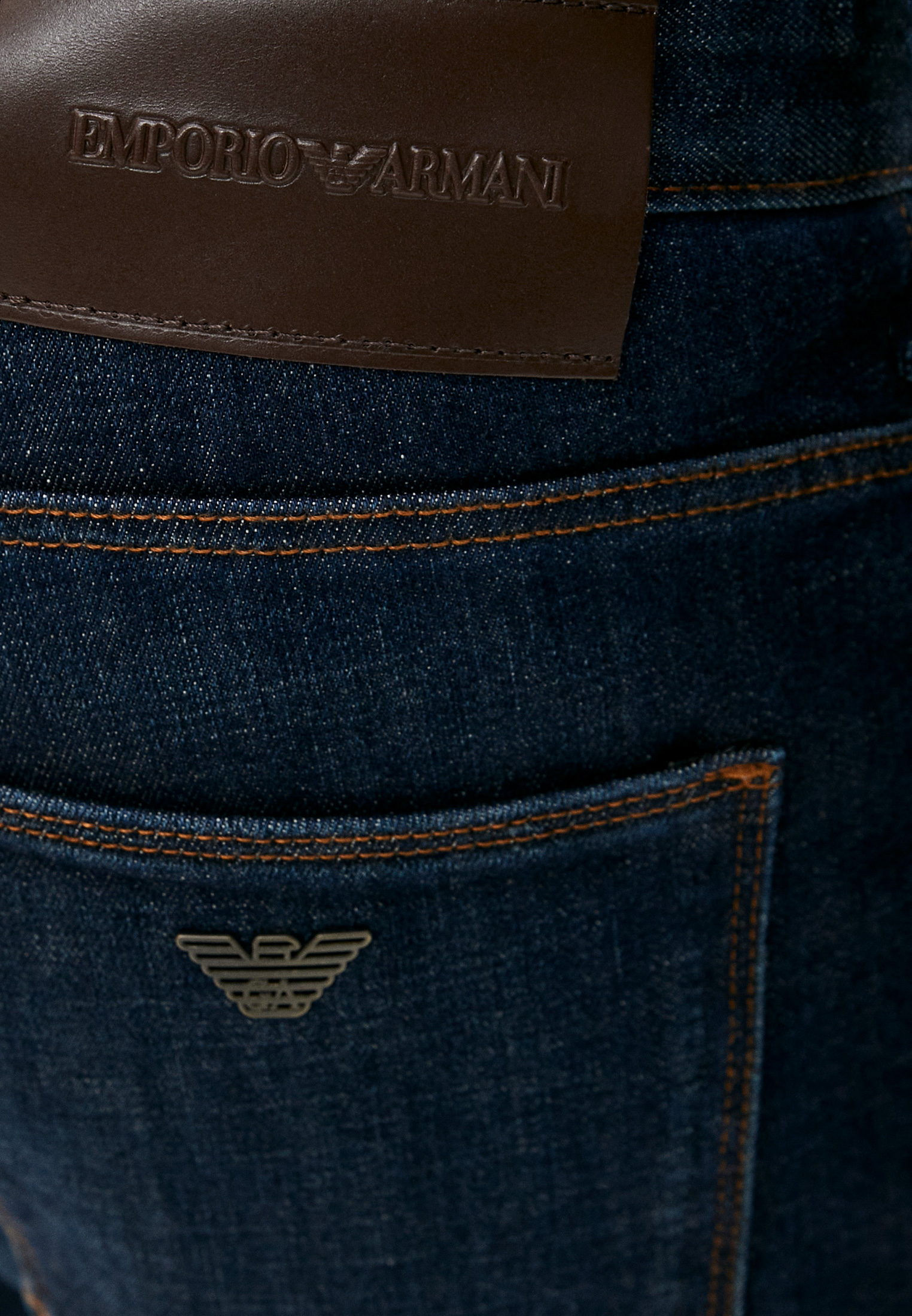 Мужские зауженные джинсы Emporio Armani (Эмпорио Армани) 6K1J06 1DQ2Z: изображение 5
