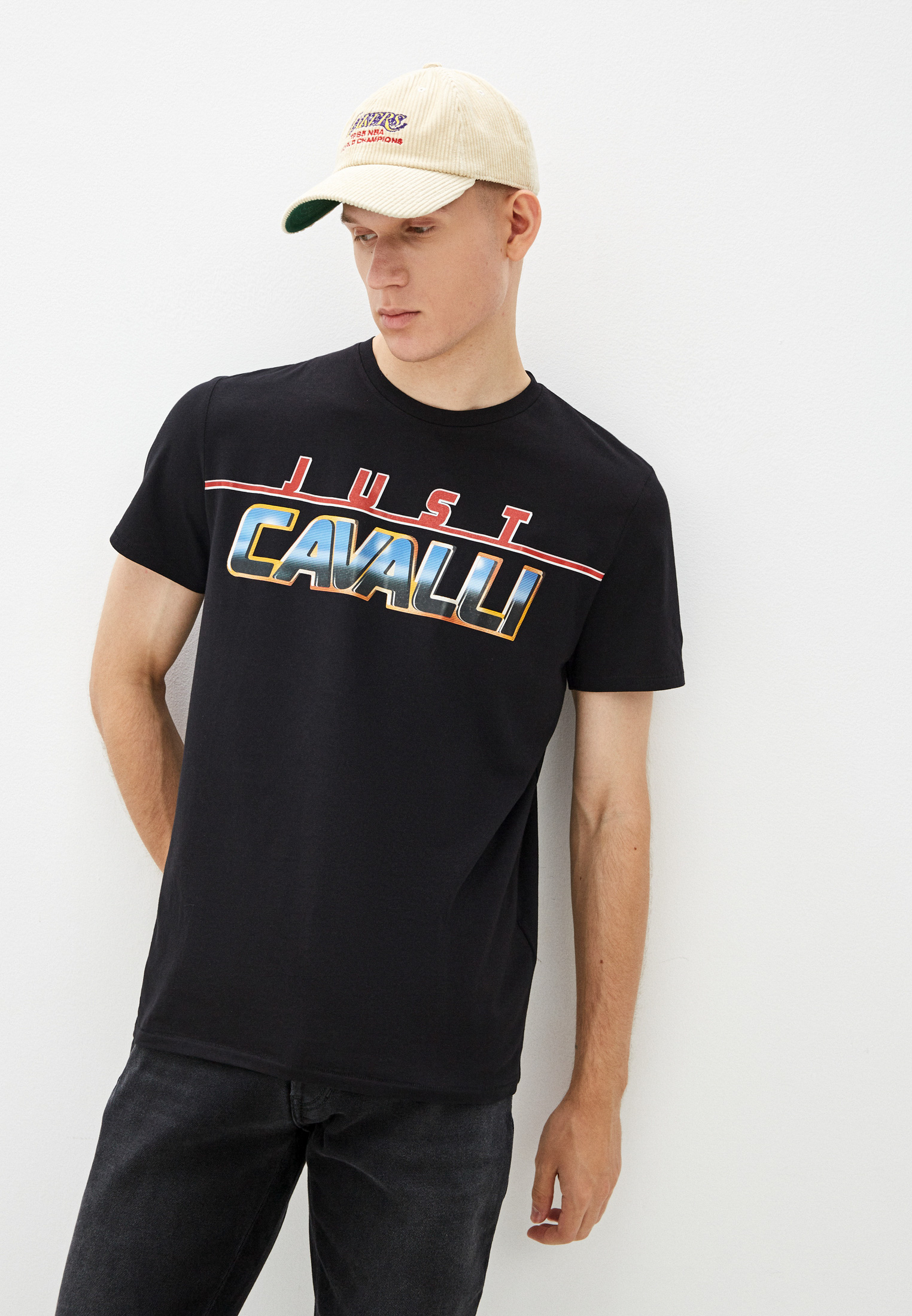 Мужская футболка Just Cavalli (Джаст Кавалли) S03GC0636N20663: изображение 1
