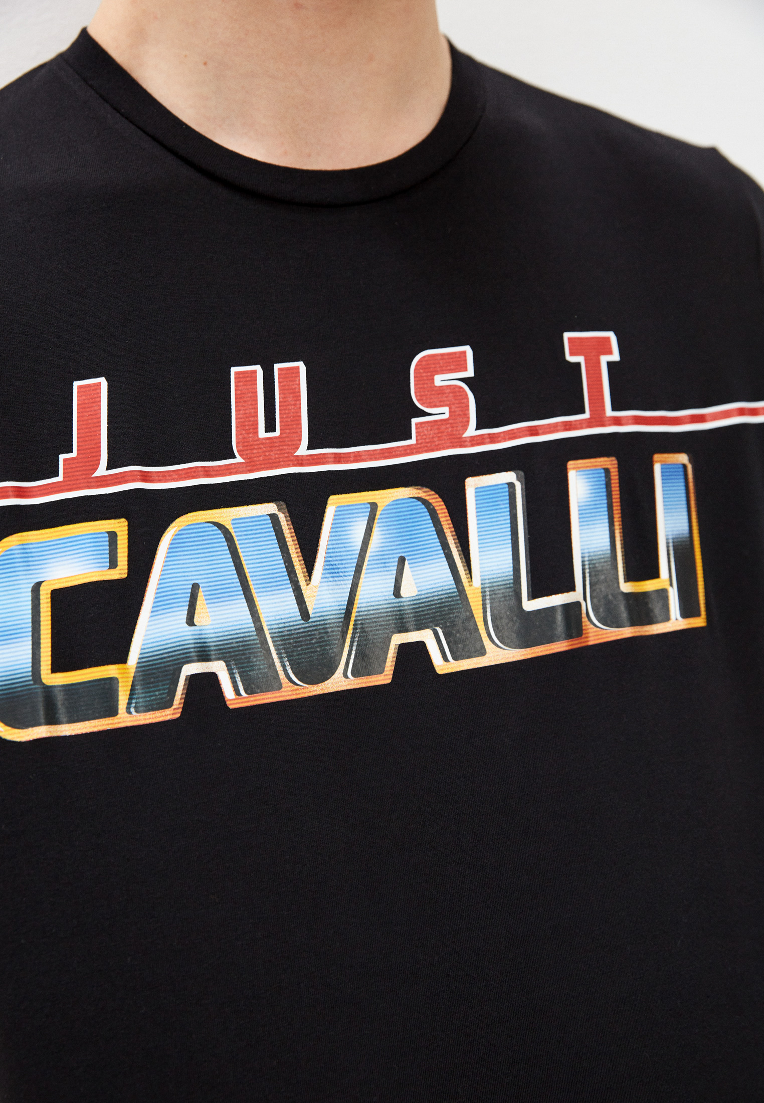 Мужская футболка Just Cavalli (Джаст Кавалли) S03GC0636N20663: изображение 5