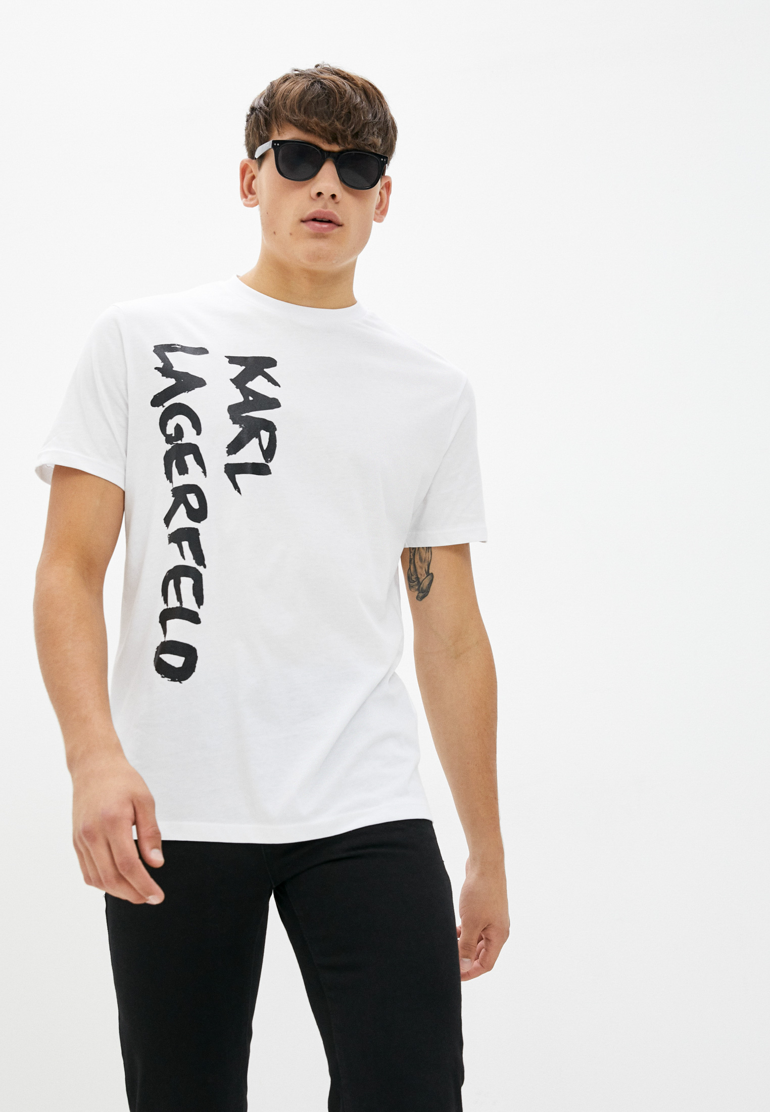 Мужская футболка Karl Lagerfeld (Карл Лагерфельд) 512226-755041: изображение 1