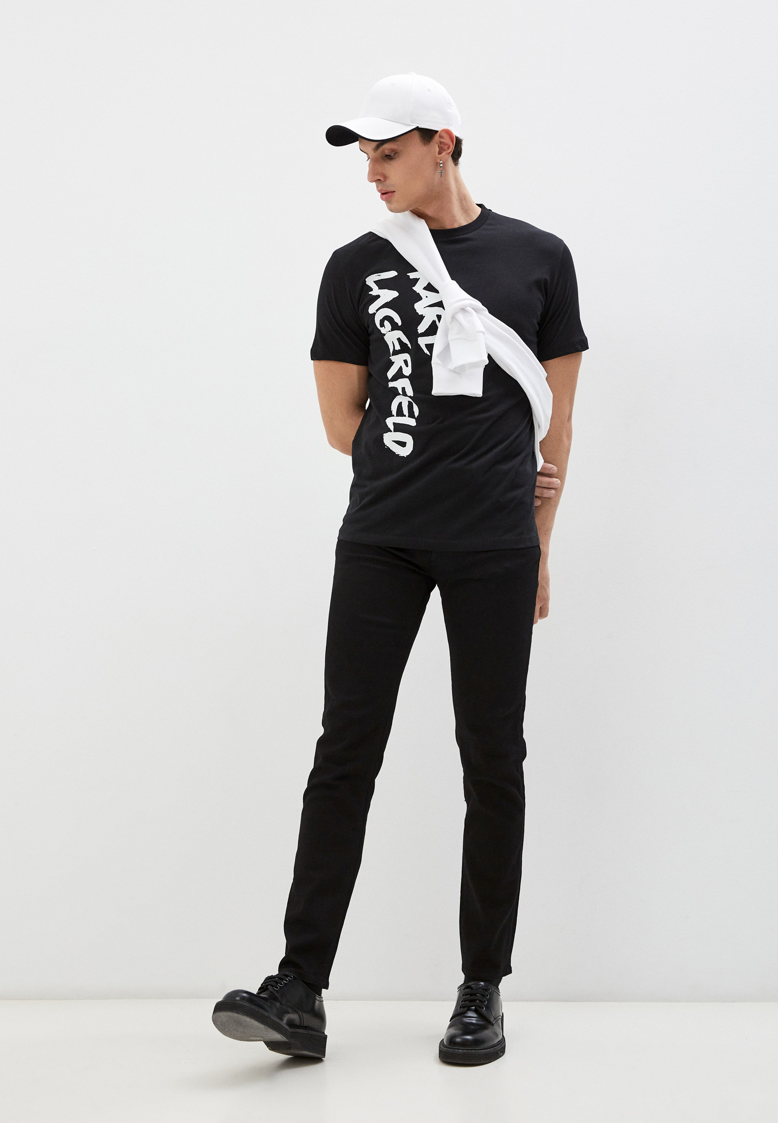 Мужская футболка Karl Lagerfeld (Карл Лагерфельд) 512226-755041: изображение 3