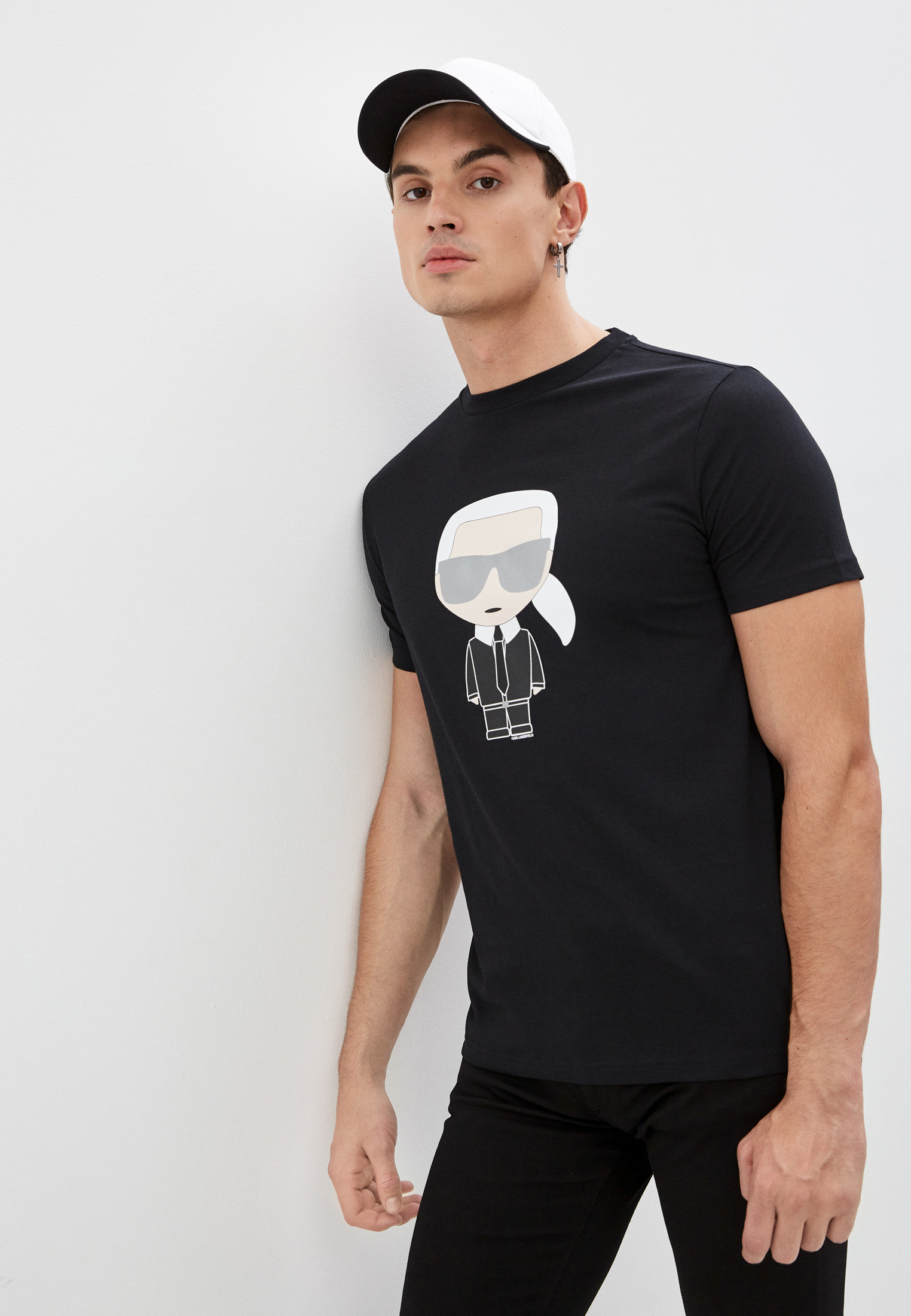 Мужская футболка Karl Lagerfeld (Карл Лагерфельд) 512251-755061: изображение 1