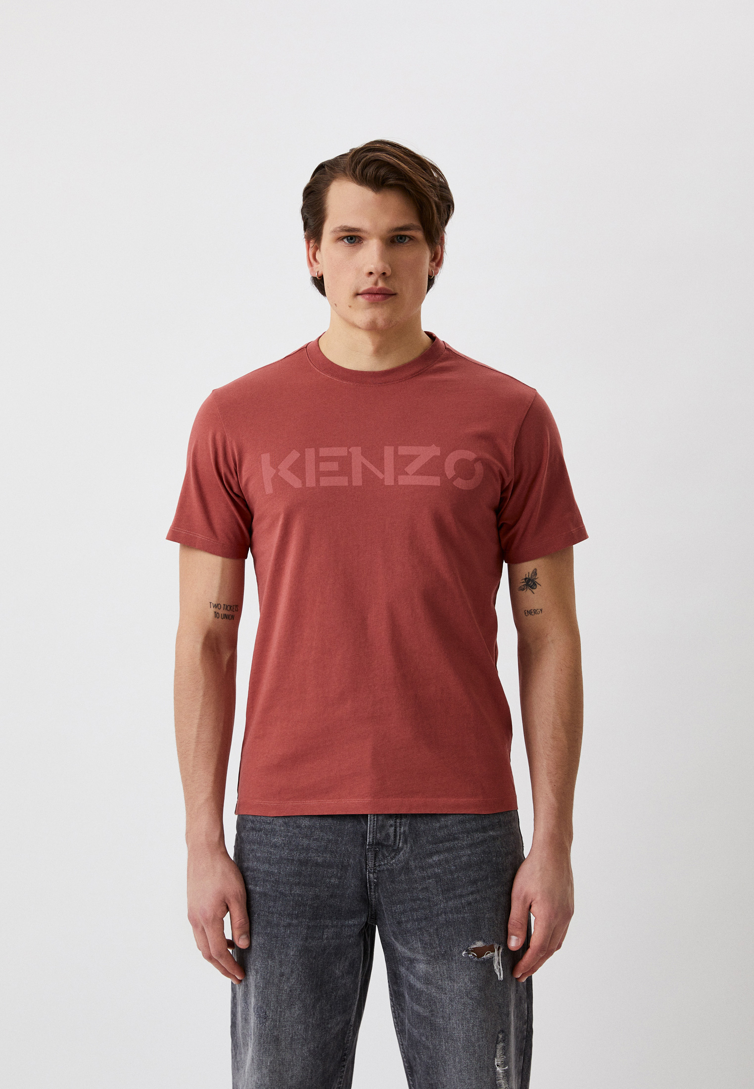 Мужская футболка Kenzo (Кензо) FB65TS0004SA