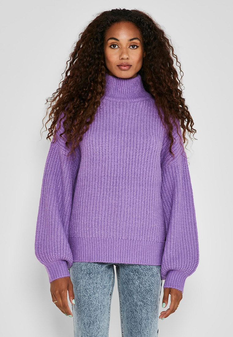 Фиолетовый Свитер Женский Купить