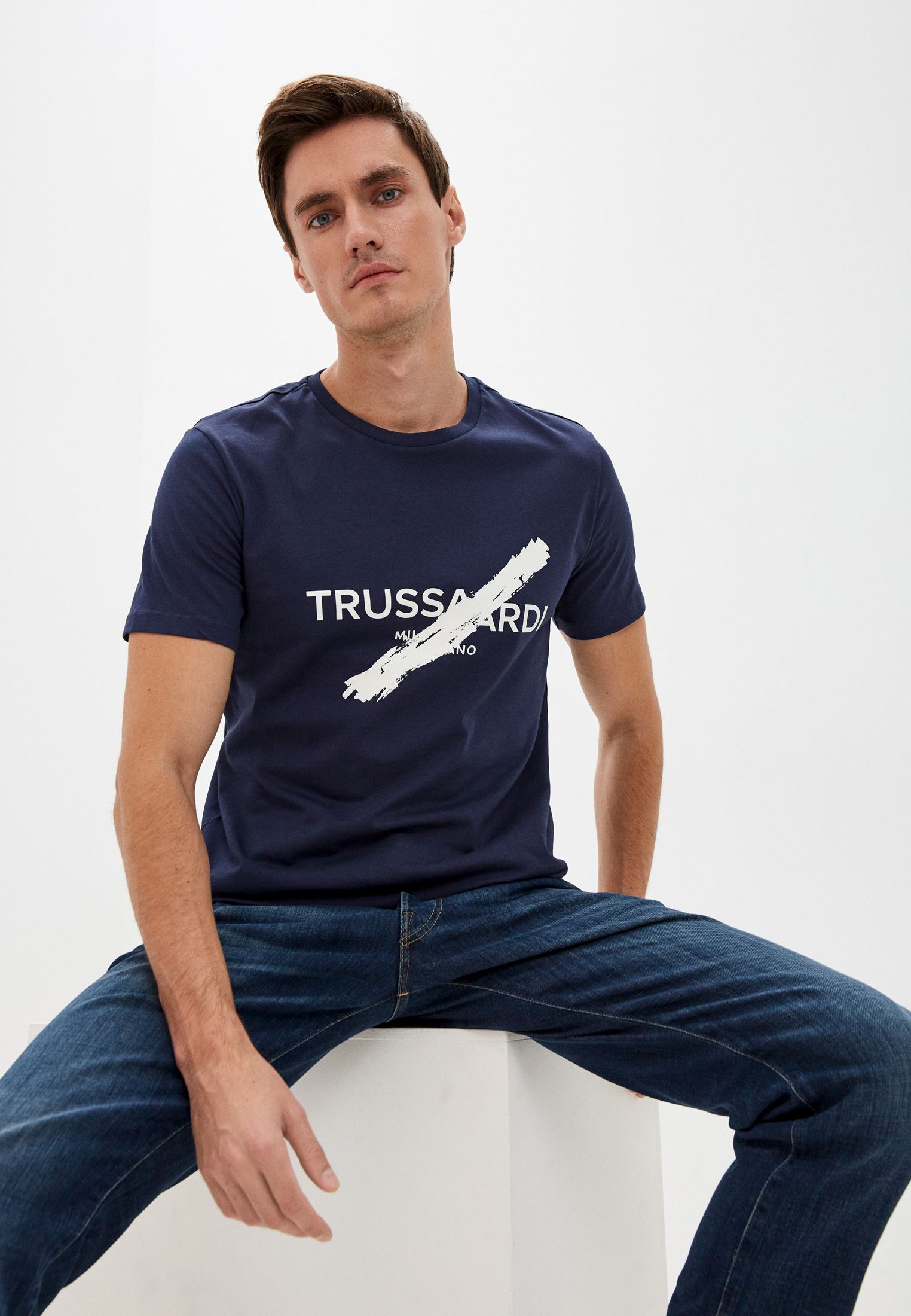 Мужская футболка Trussardi (Труссарди) 52T00521-1T005328: изображение 1