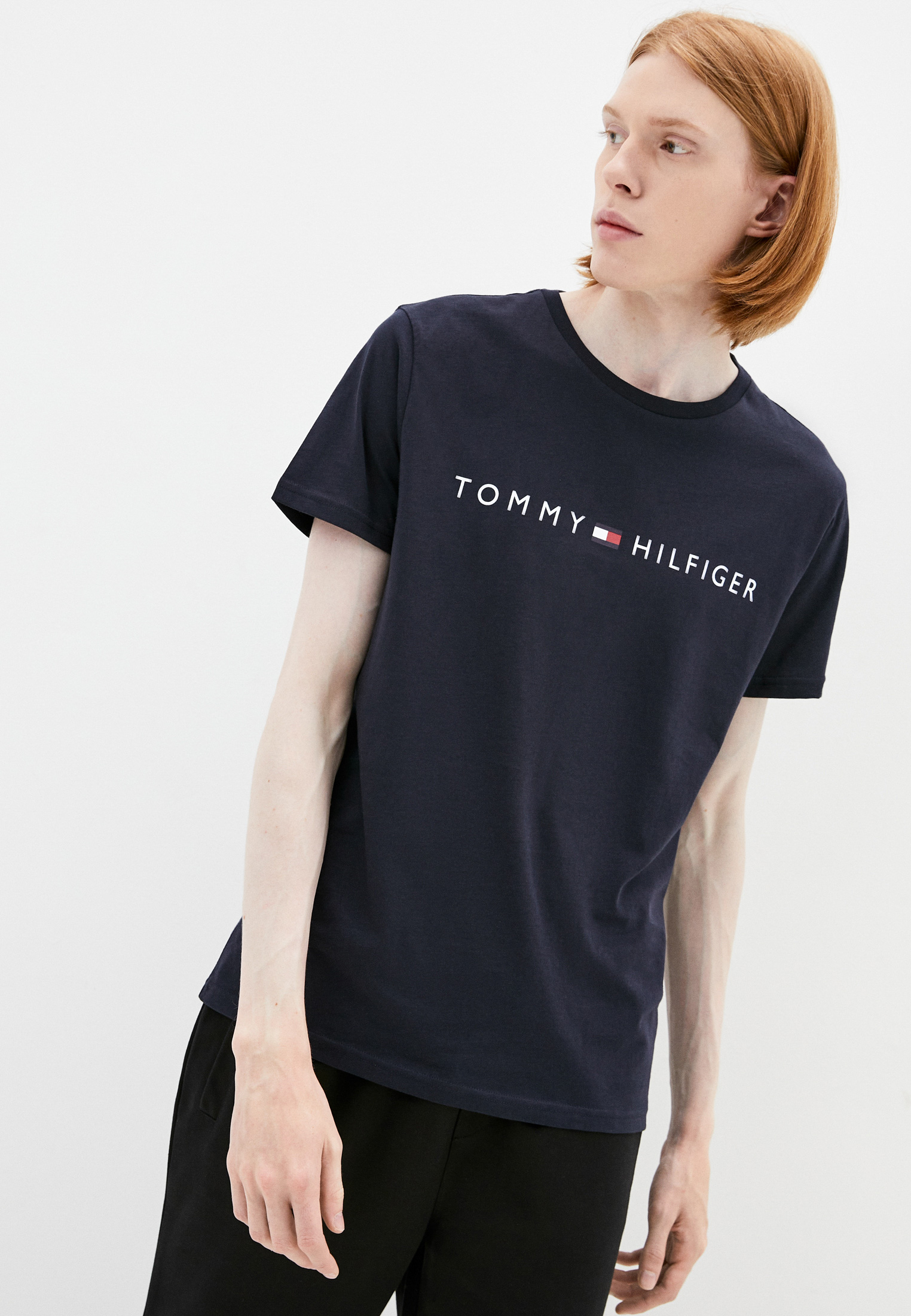 Домашняя футболка мужская Tommy Hilfiger (Томми Хилфигер) UM0UM01434 купить  за 2790 руб.