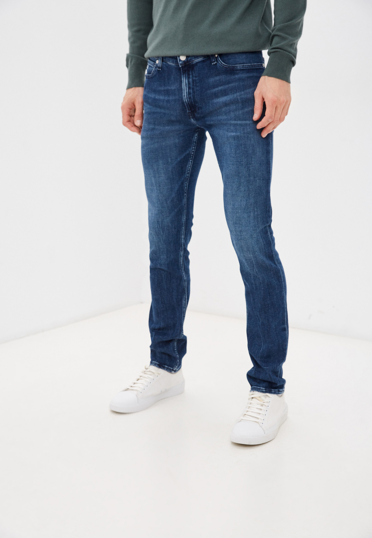 Мужские зауженные джинсы Calvin Klein (Кельвин Кляйн) K10K106445: изображение 7