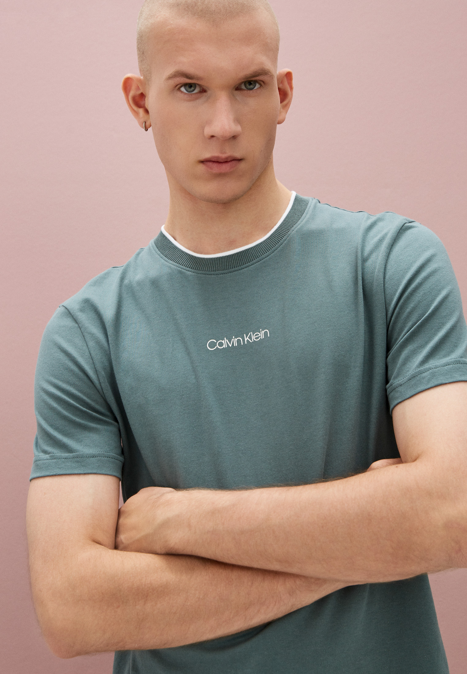 Мужская футболка Calvin Klein (Кельвин Кляйн) K10K107845: изображение 2