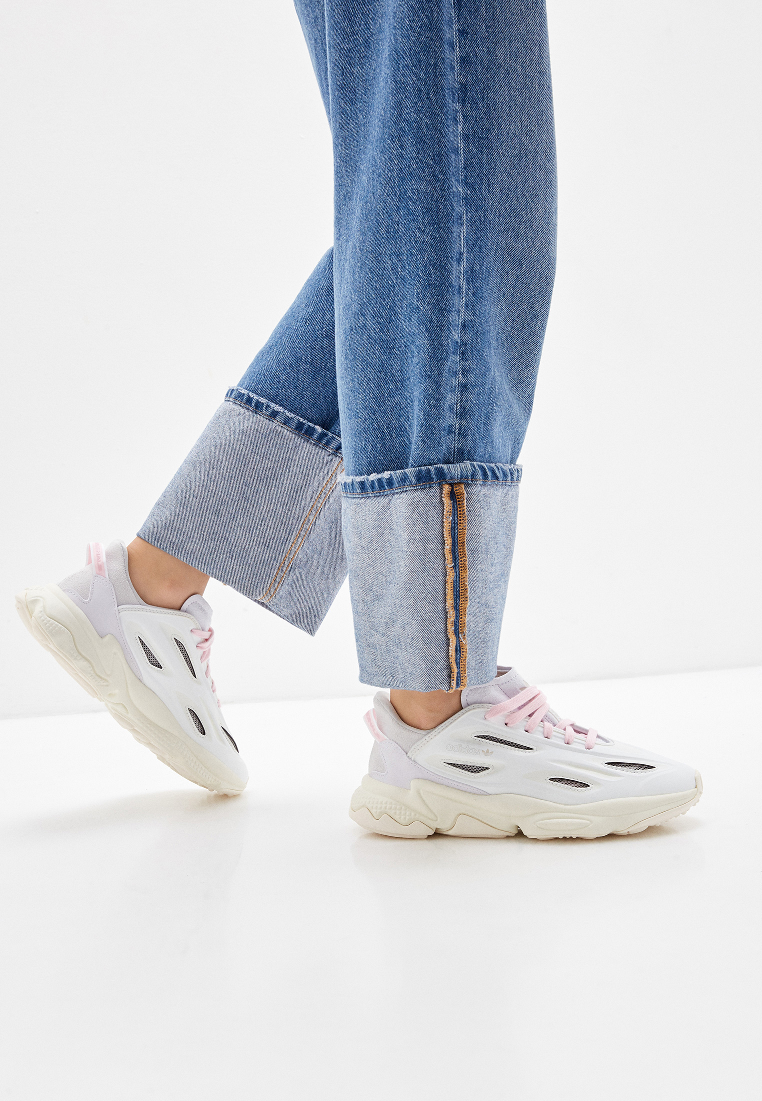 adidas Originals Ozweego Celox W ftwwht / ftwwht / clpink (H04261) – Queens  💚