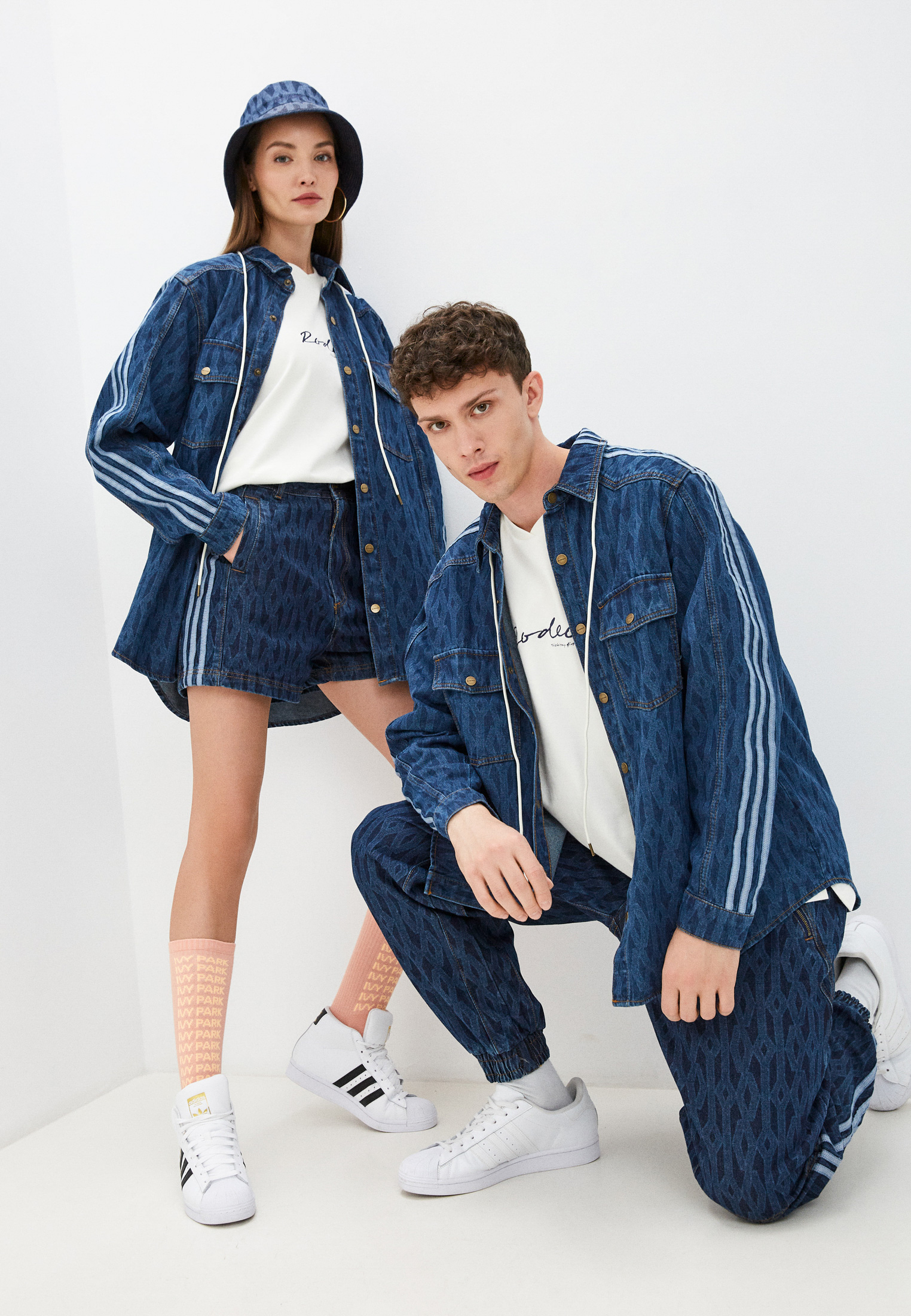 adidas Ivy Park Monogram Denim Shirt - H61704 - SNS | Culture, Creativity,  Community