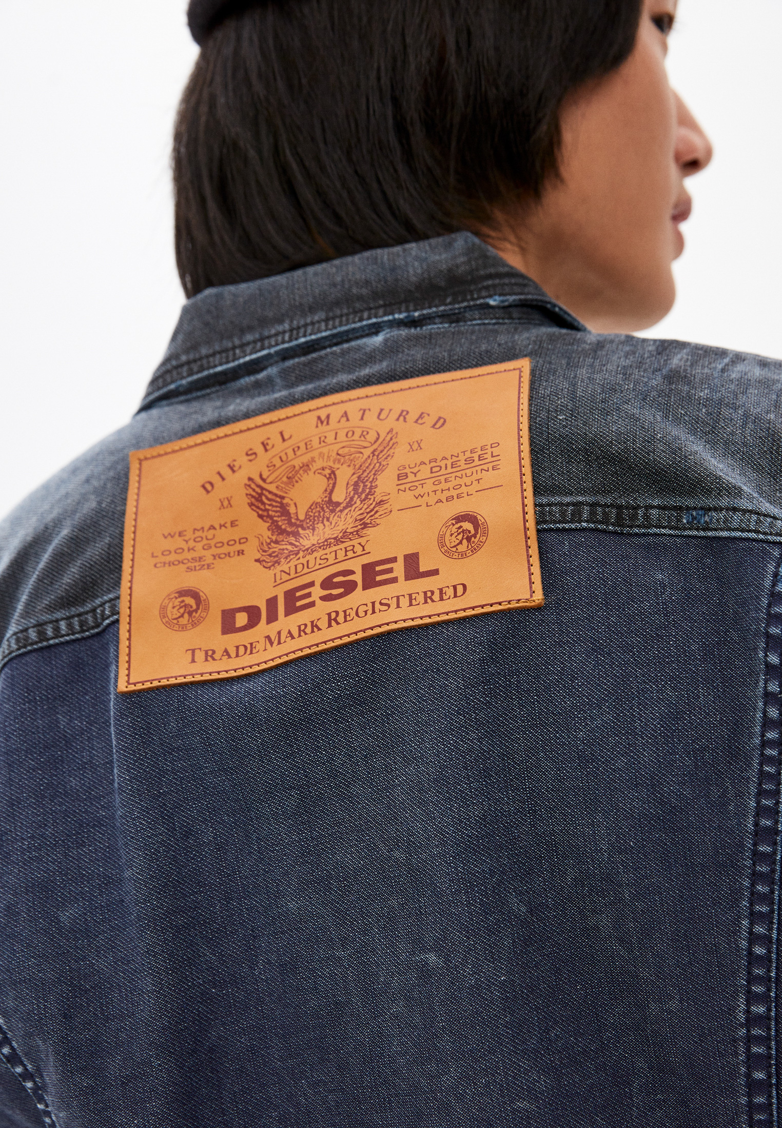 Джинсовая куртка Diesel (Дизель) 00S248069PY: изображение 4