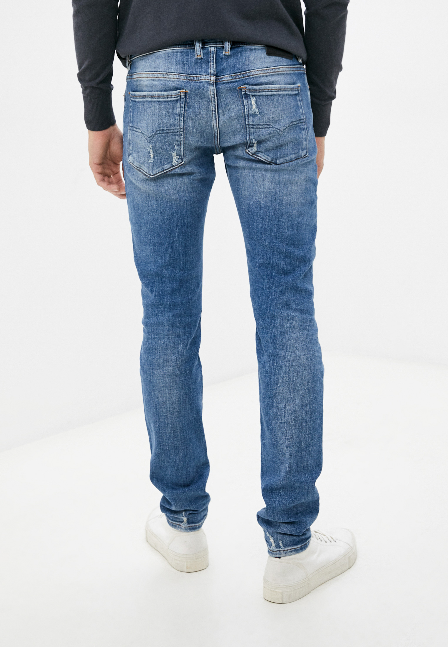 Мужские зауженные джинсы Diesel (Дизель) 00S7VG086AT: изображение 7