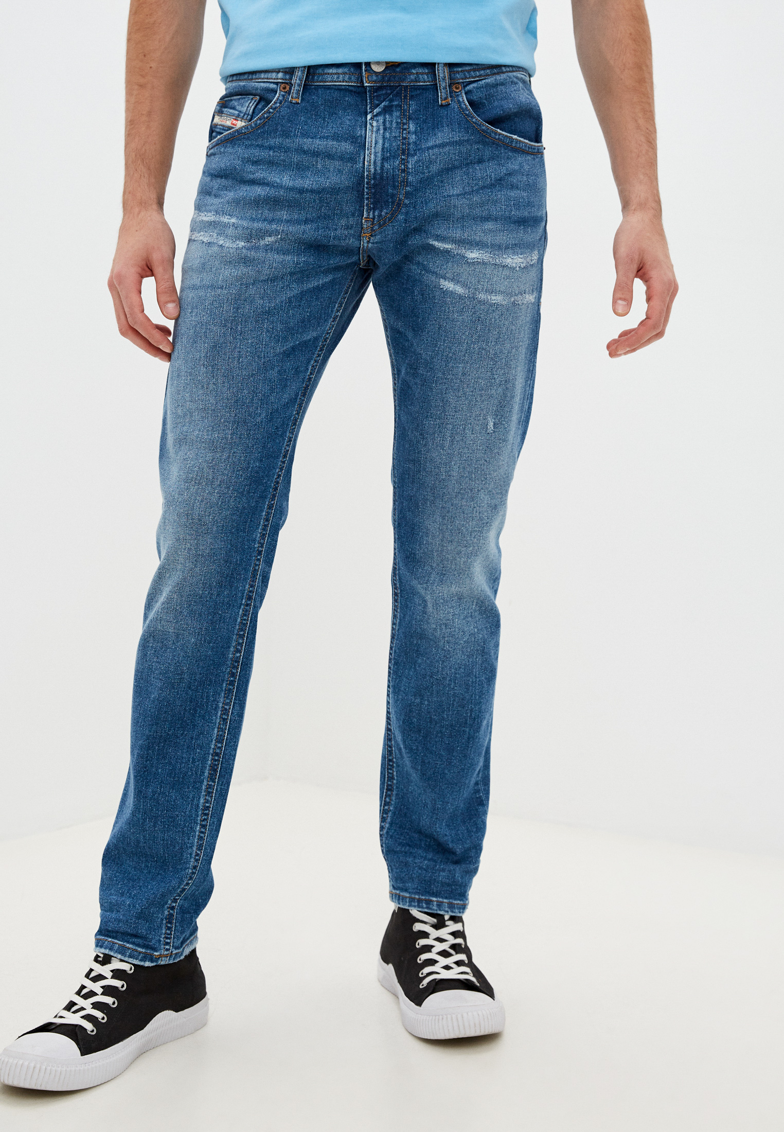 Мужские зауженные джинсы Diesel (Дизель) 00SB6C009ES: изображение 1