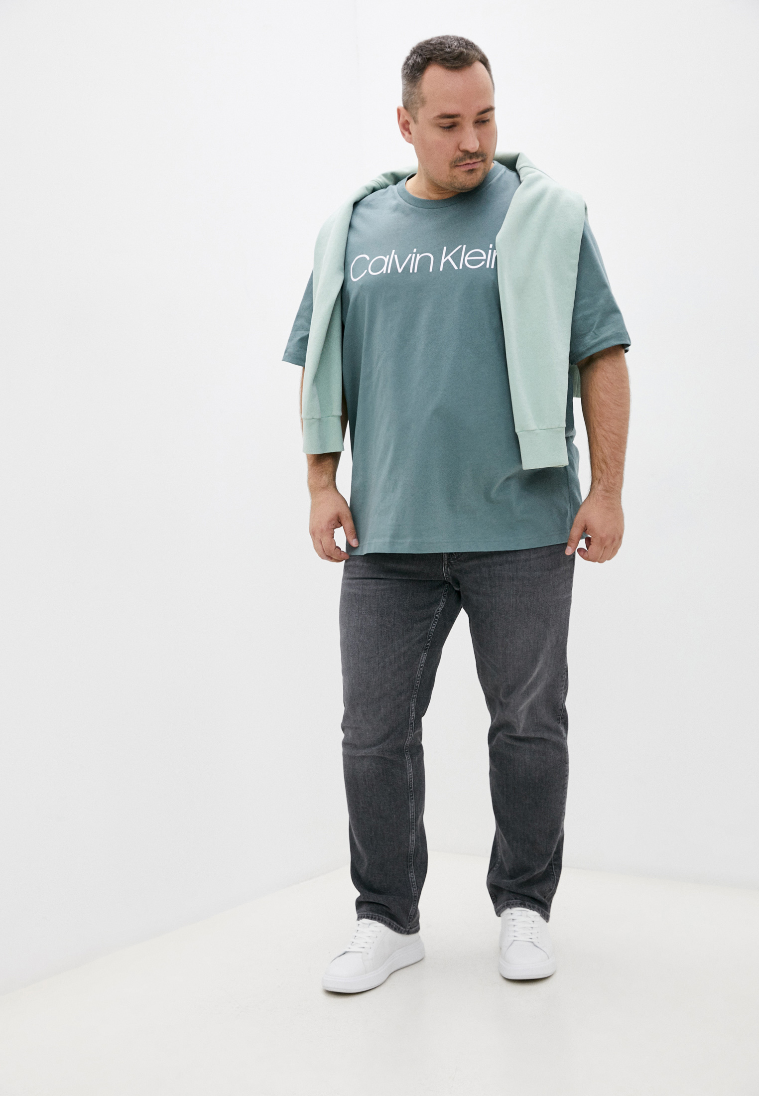 Мужская футболка Calvin Klein (Кельвин Кляйн) K10K104364: изображение 3