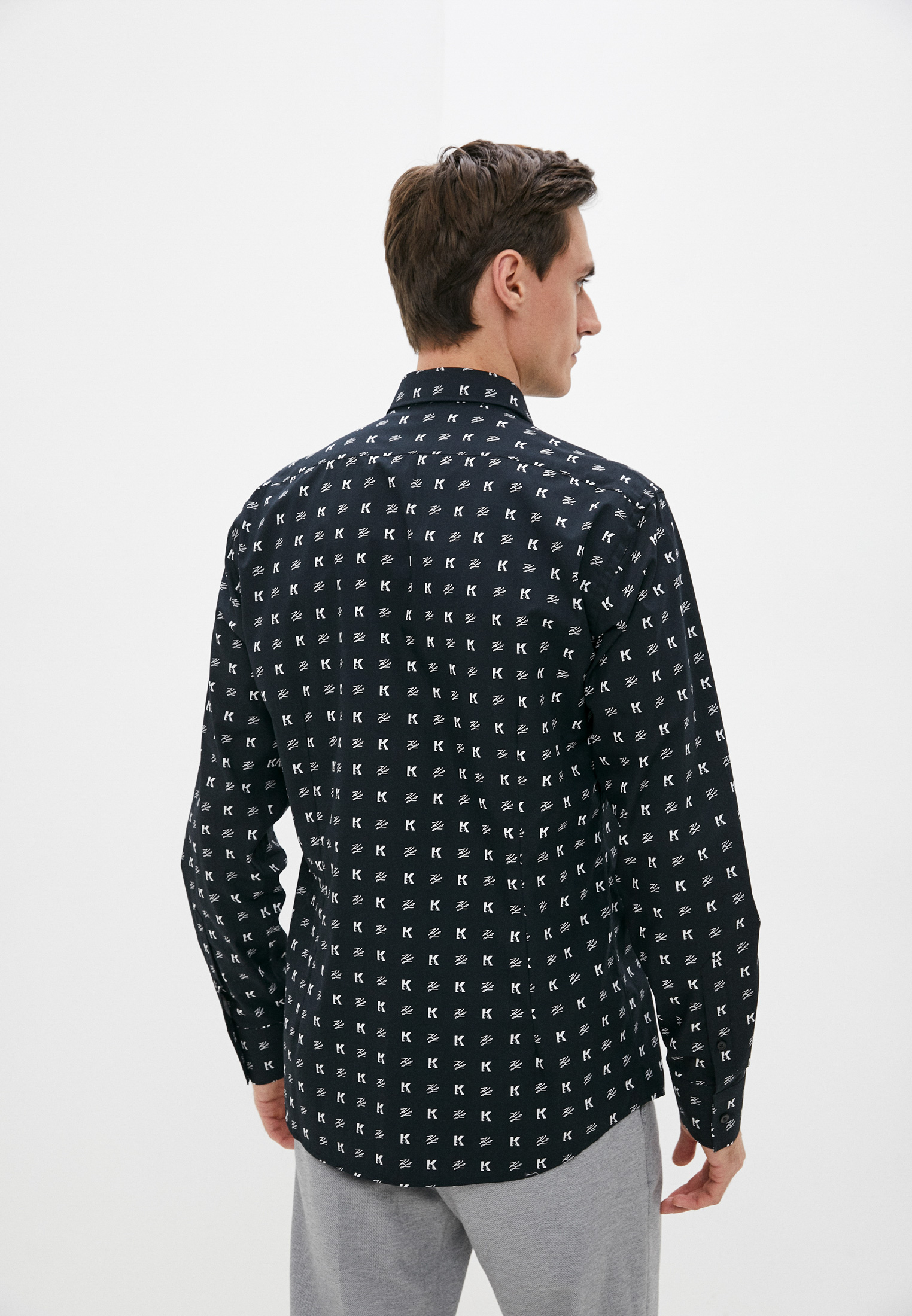 Рубашка с длинным рукавом Karl Lagerfeld (Карл Лагерфельд) 512606-605003: изображение 4