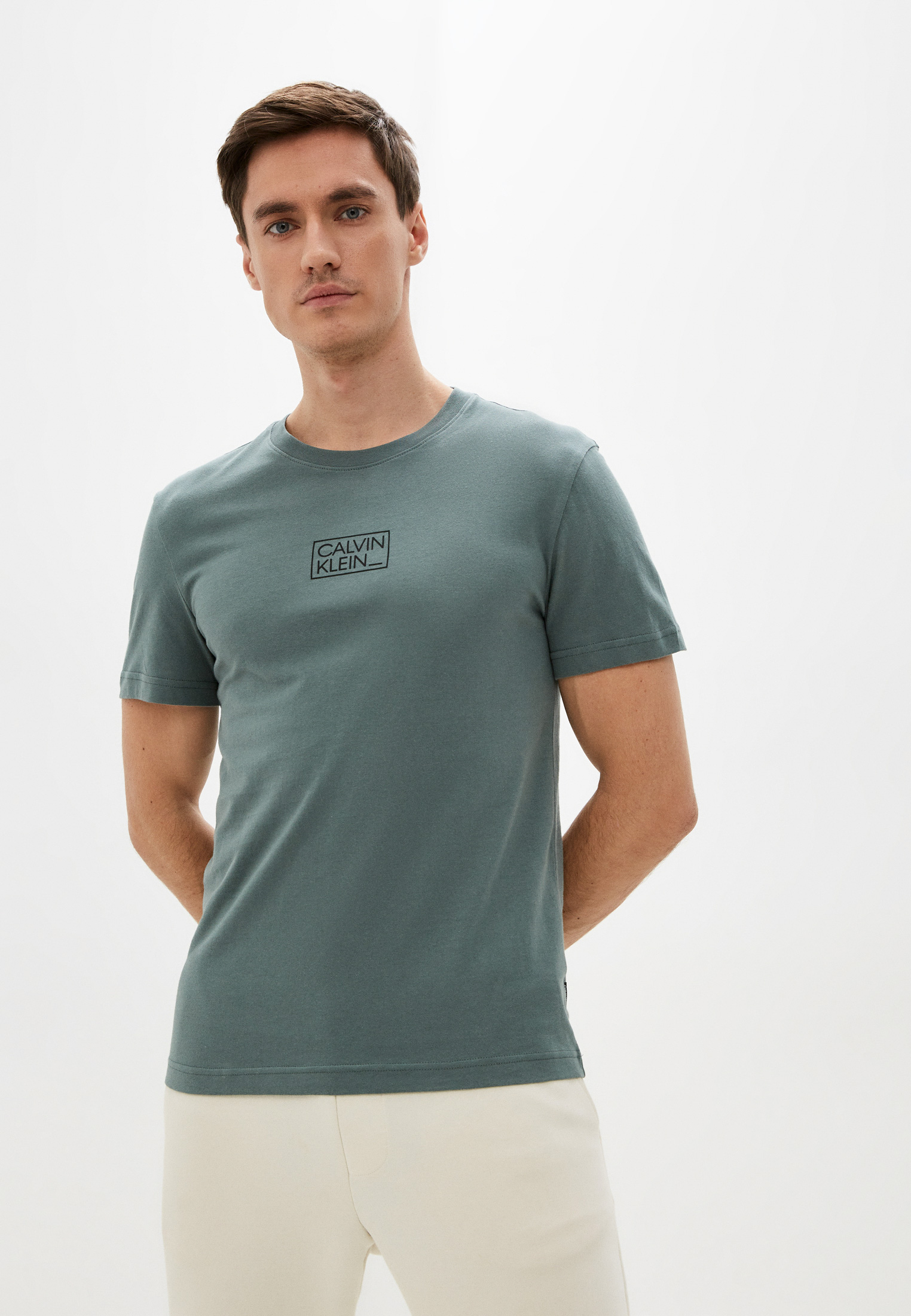 Мужская футболка Calvin Klein (Кельвин Кляйн) K10K107714: изображение 1