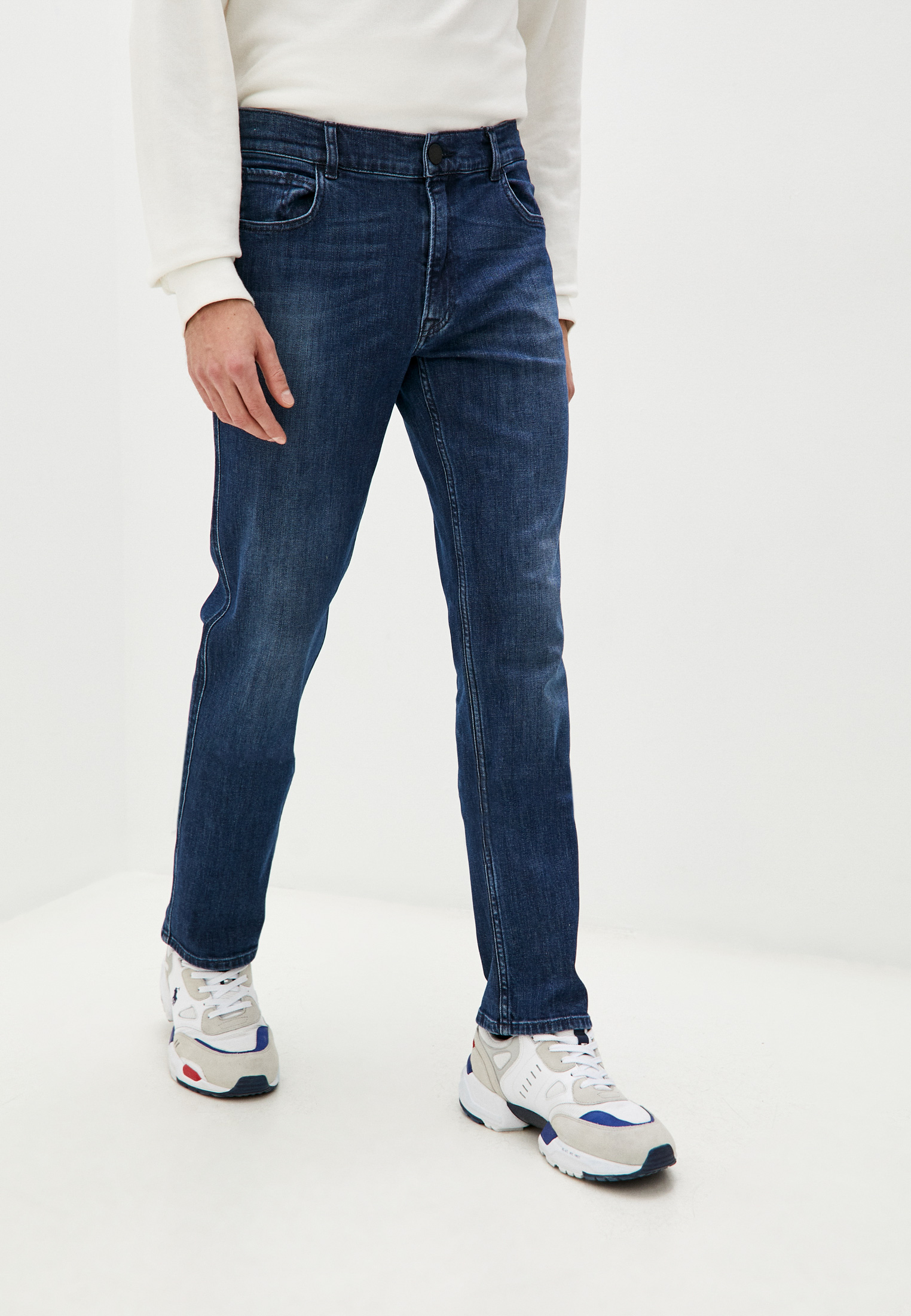 Мужские прямые джинсы Trussardi (Труссарди) 52J00001-1T005431: изображение 1