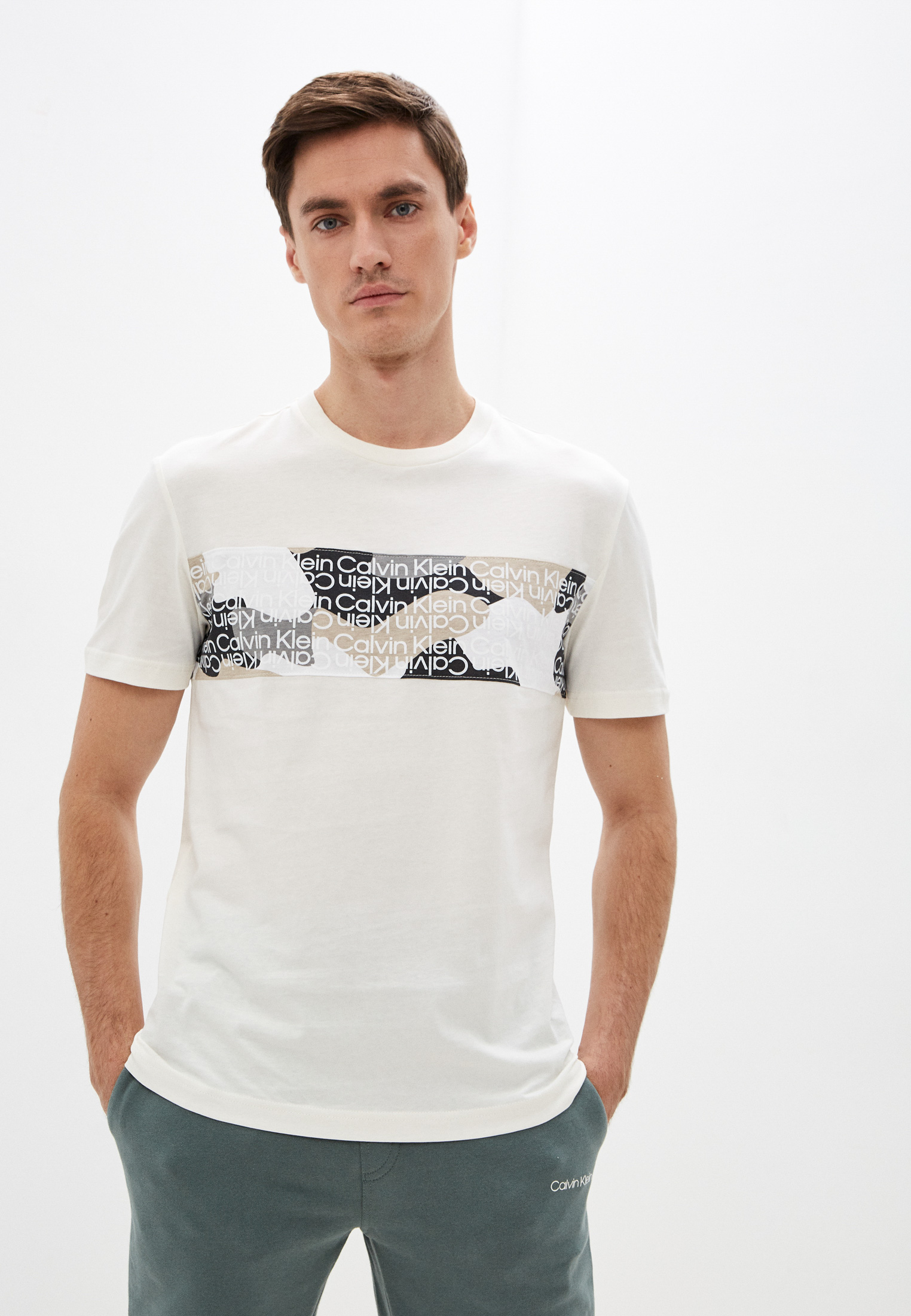 Мужская футболка Calvin Klein (Кельвин Кляйн) K10K107603