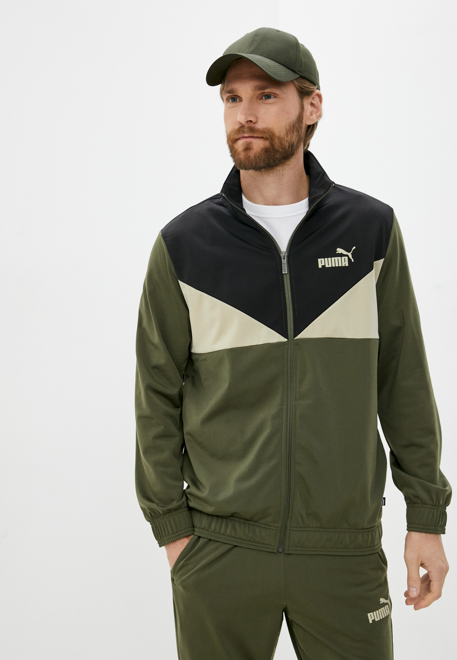 Puma Colorblock Tracksuit CL костюм