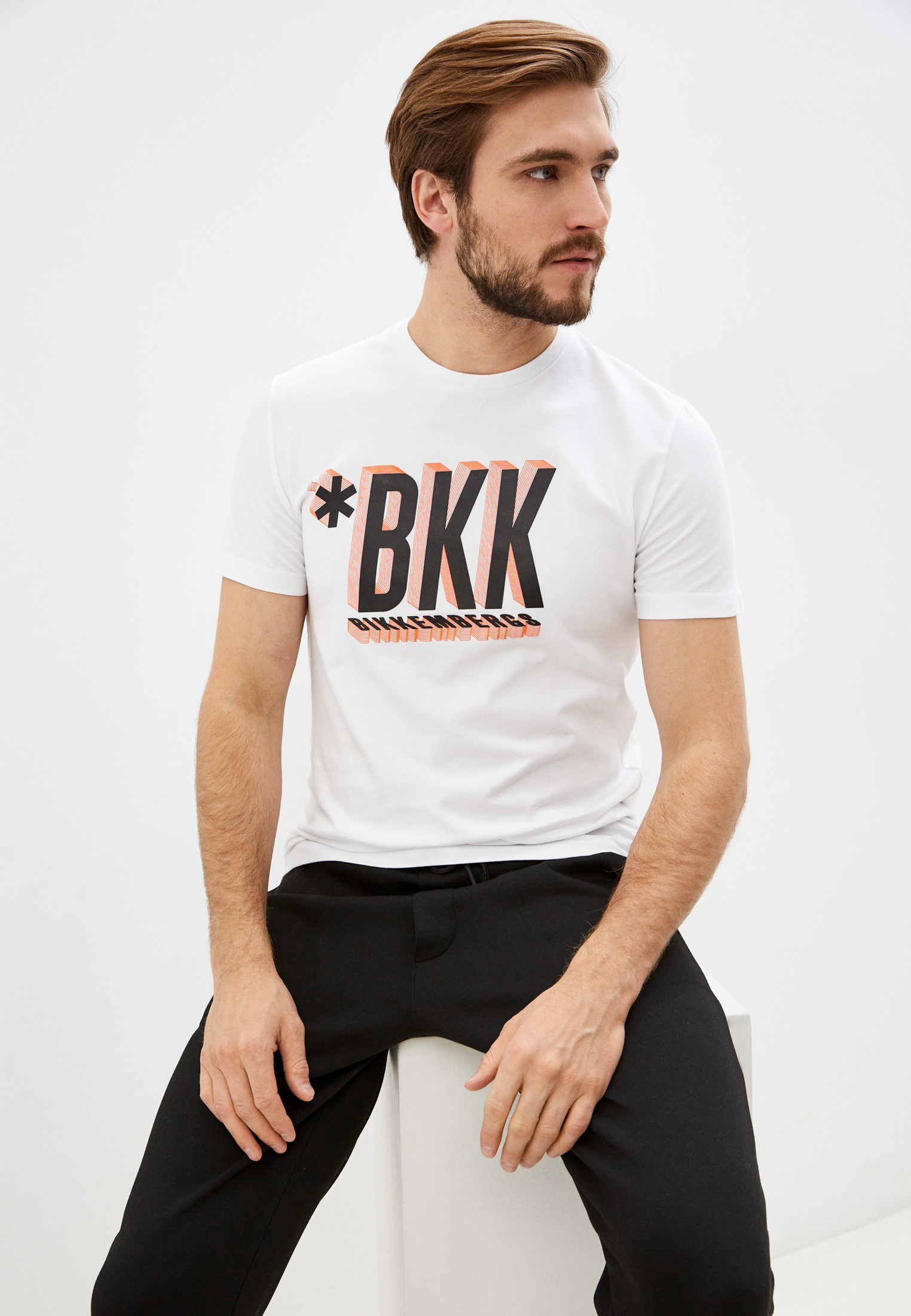 Мужская футболка Bikkembergs (Биккембергс) C 4 101 48 E 2296: изображение 1
