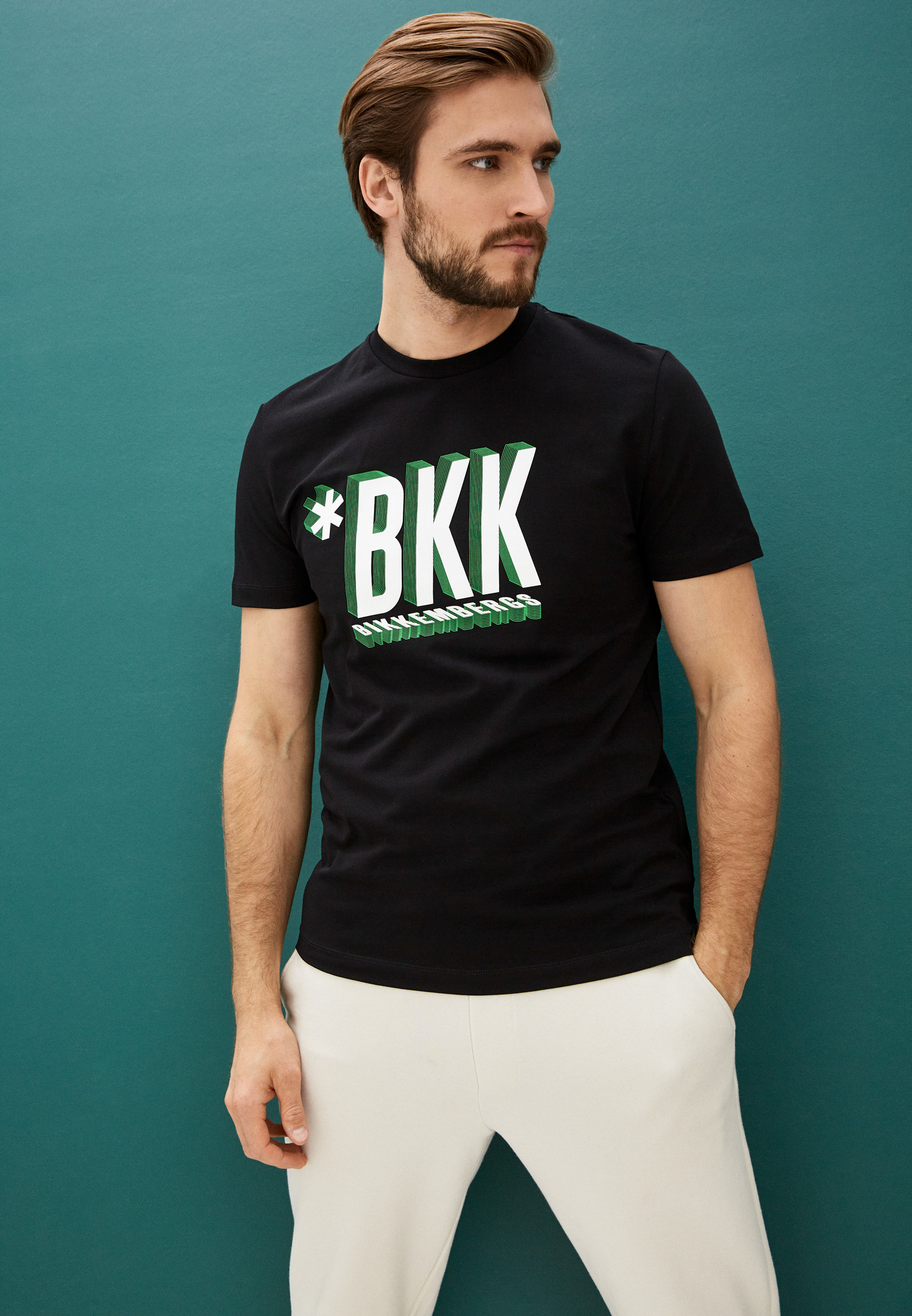 Мужская футболка Bikkembergs (Биккембергс) C 4 101 48 E 2296: изображение 2