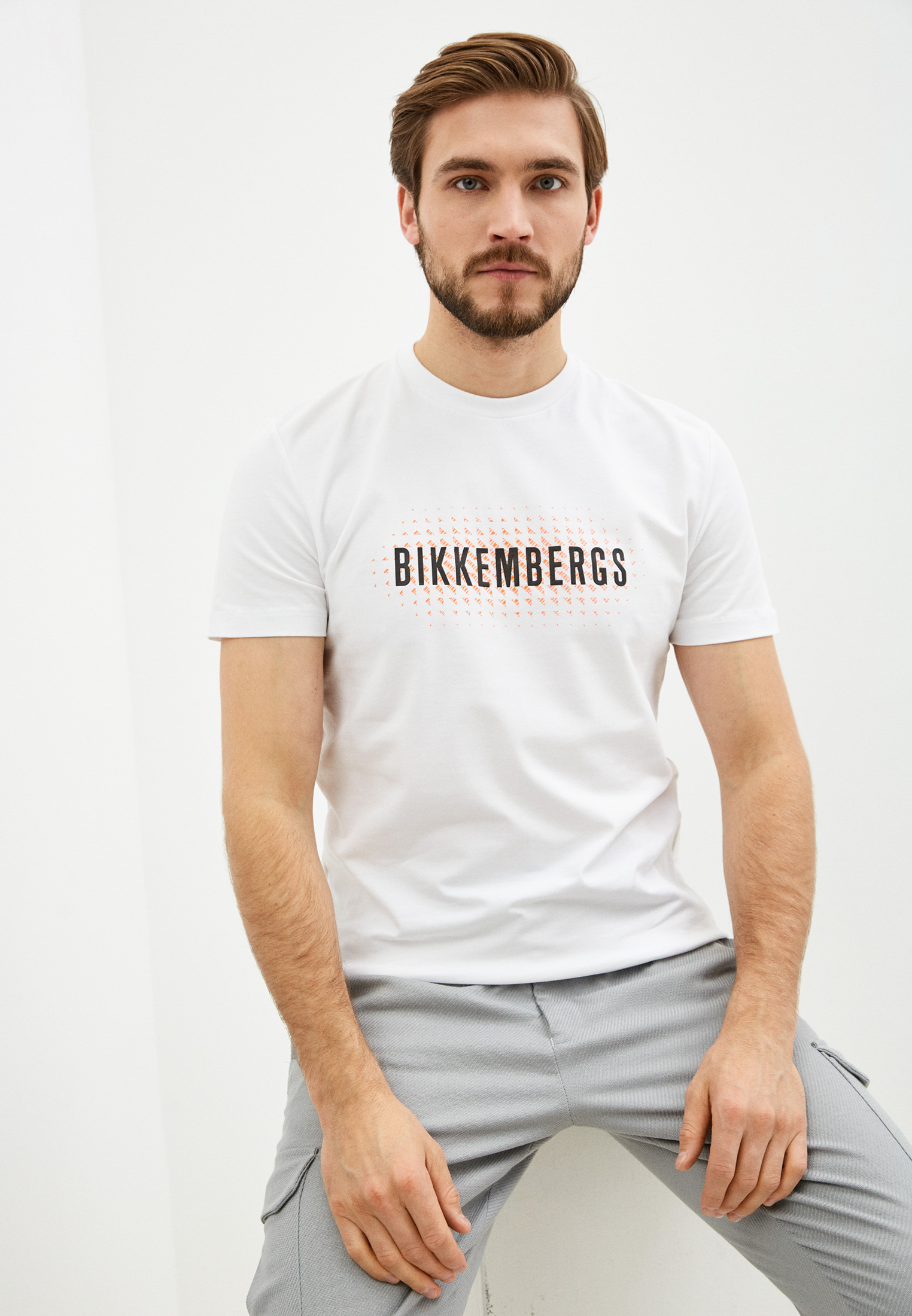 Мужская футболка Bikkembergs (Биккембергс) C 4 101 49 E 2296: изображение 1