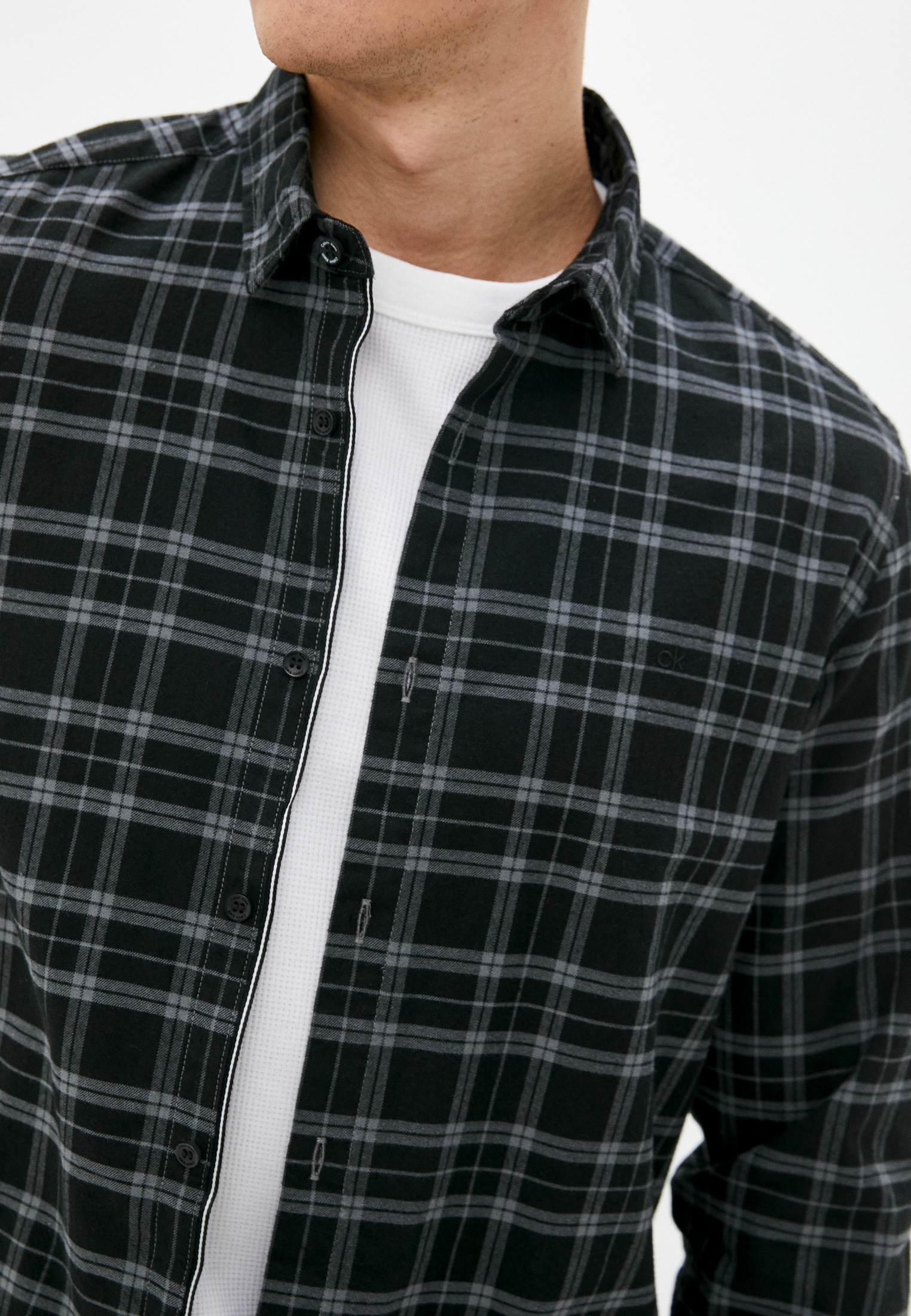 Рубашка с длинным рукавом Calvin Klein (Кельвин Кляйн) K10K107503: изображение 5