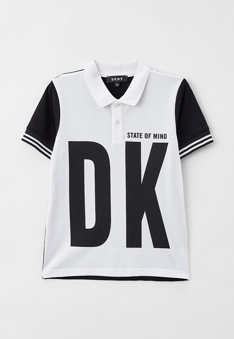 Поло футболки для мальчиков DKNY (ДКНУ) D25D56: изображение 1