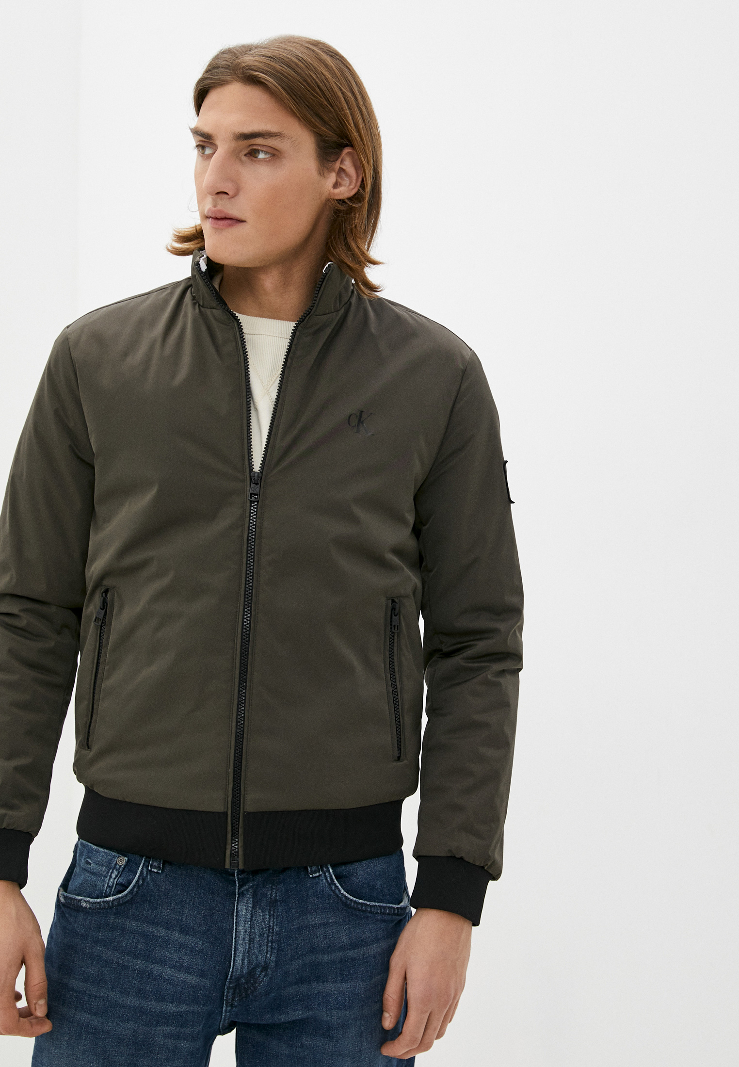 Утепленная куртка мужская Calvin Klein Jeans J30J318216 купить за 9900 руб.