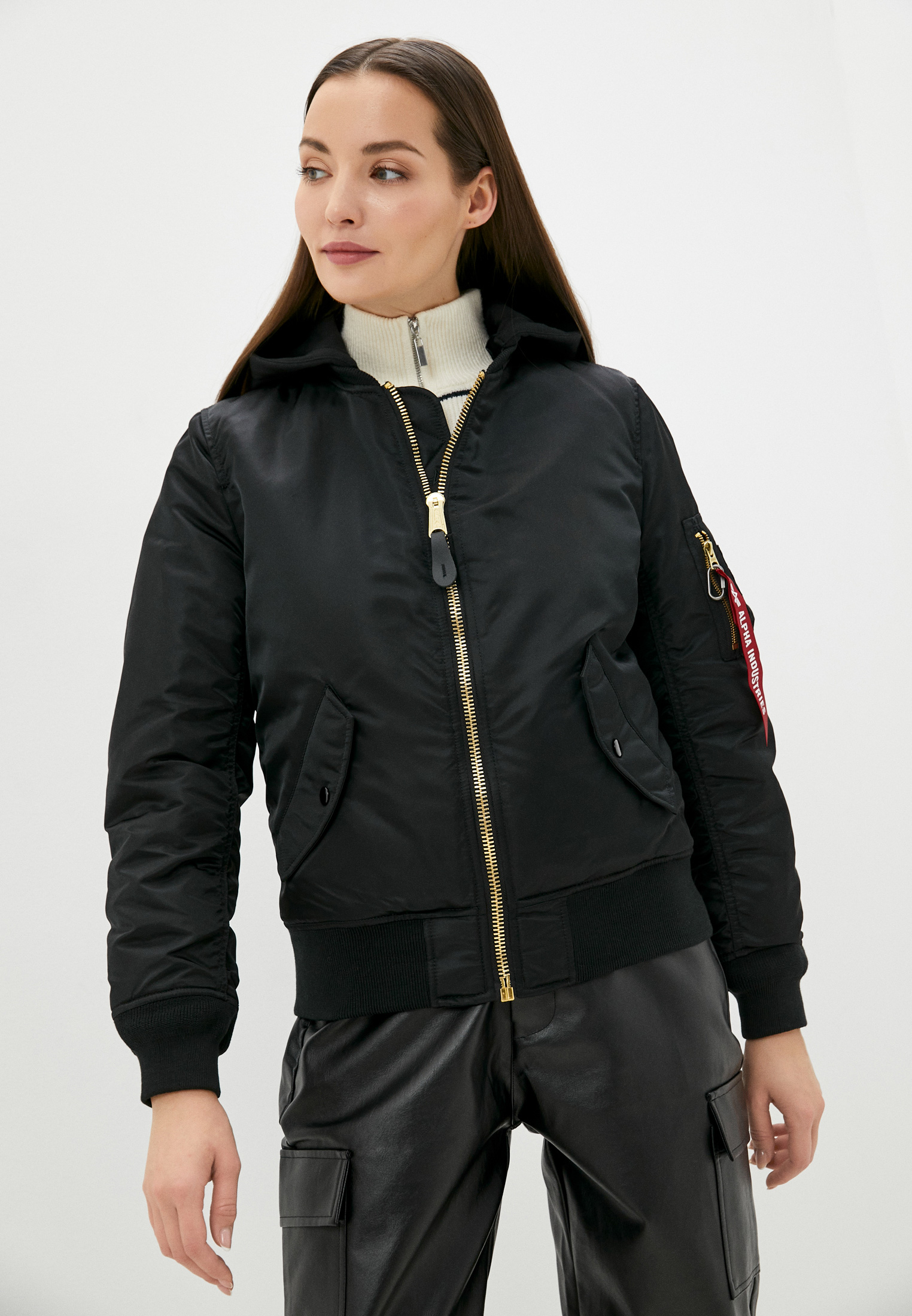Alpha Industries Бомбер Женский Купить